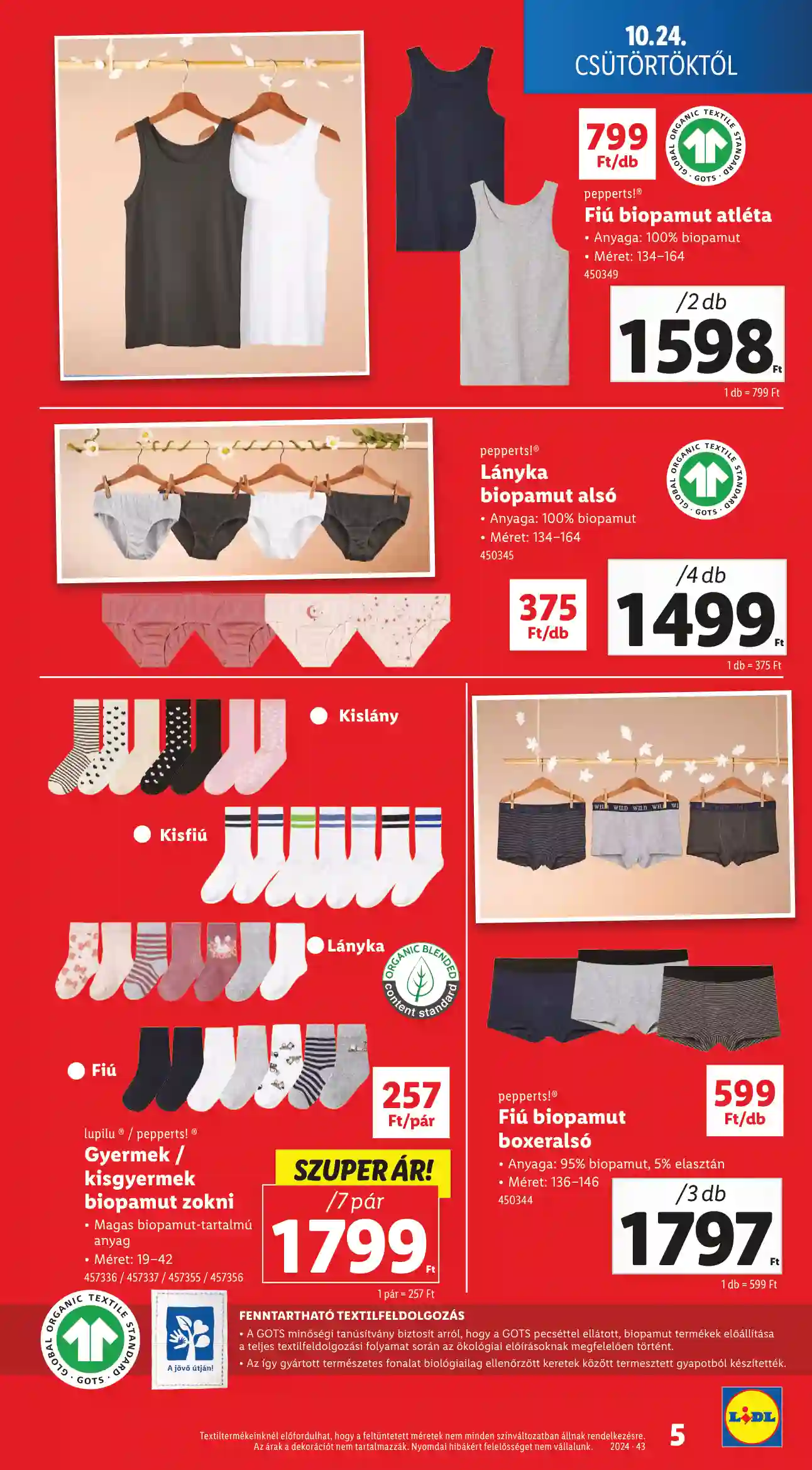 Lidl akciós újság 43. hét (Érvényes 10.24-től) (16 oldal)