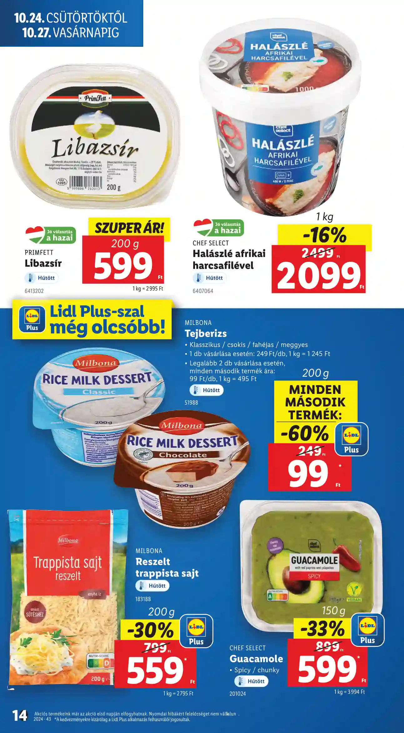 Lidl akciós újság 43. hét (Érvényes 10.24-től) (6 oldal)