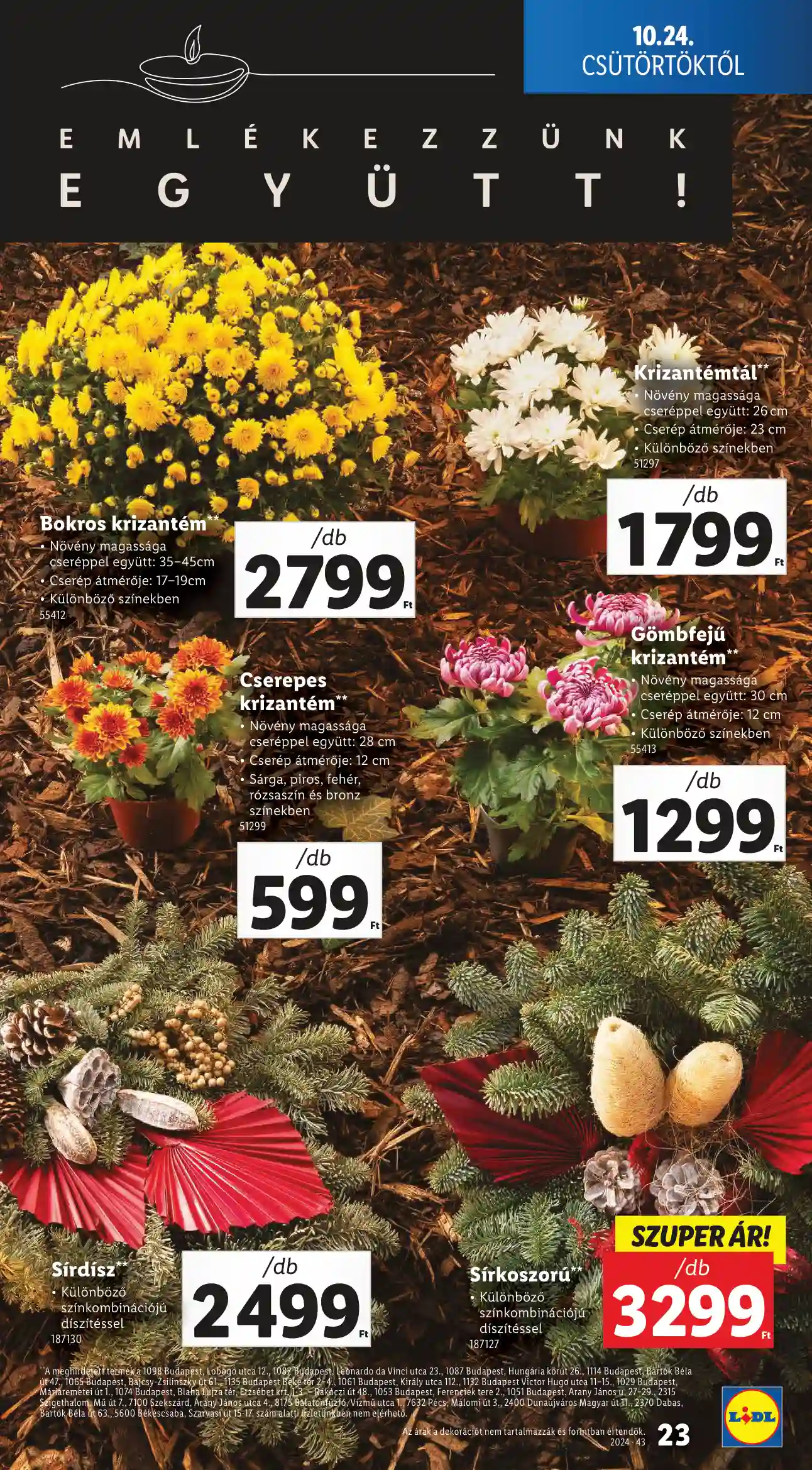 Lidl akciós újság 43. hét (Érvényes 10.24-től) (16 oldal)