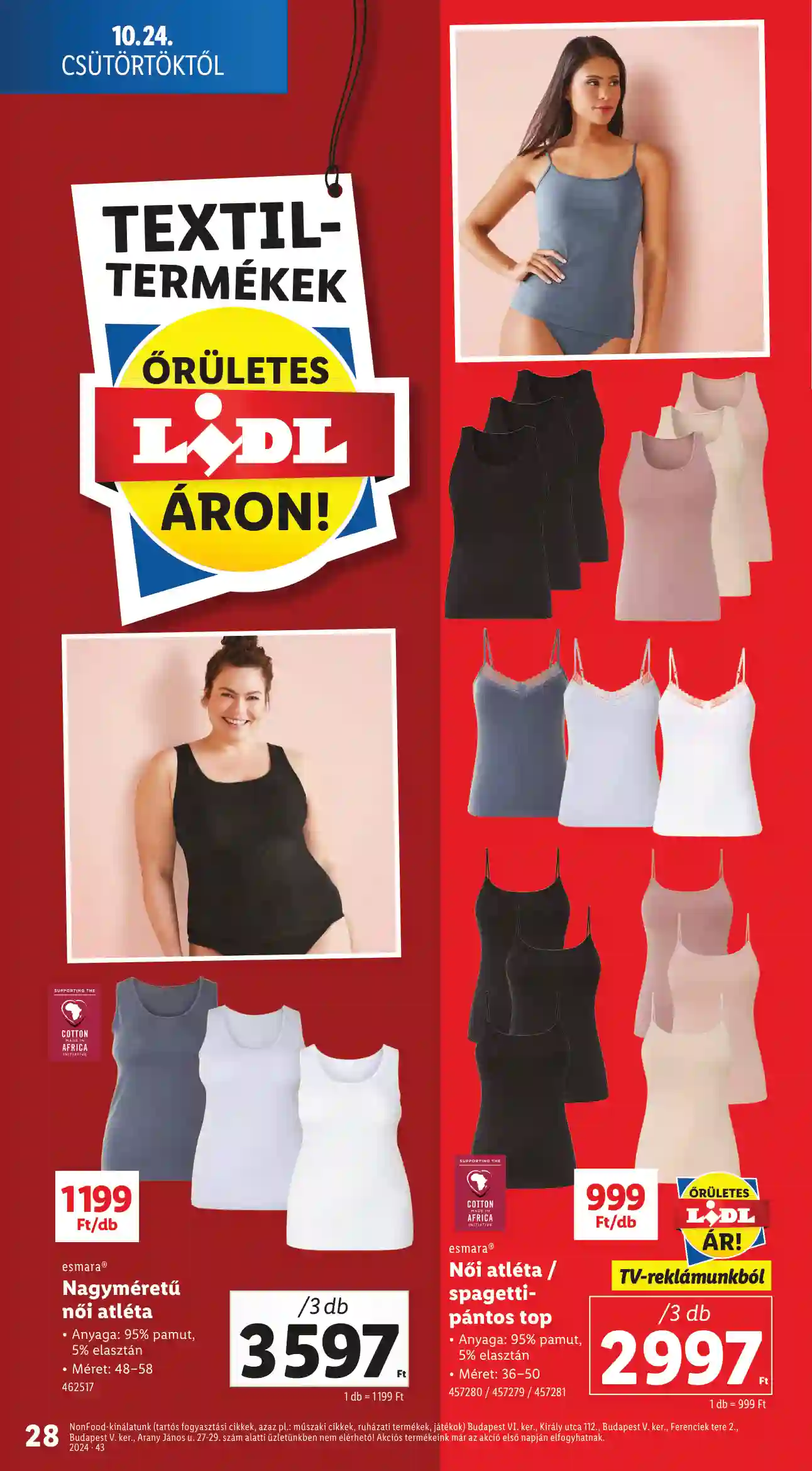 Lidl akciós újság 43. hét (Érvényes 10.24-től) (21 oldal)