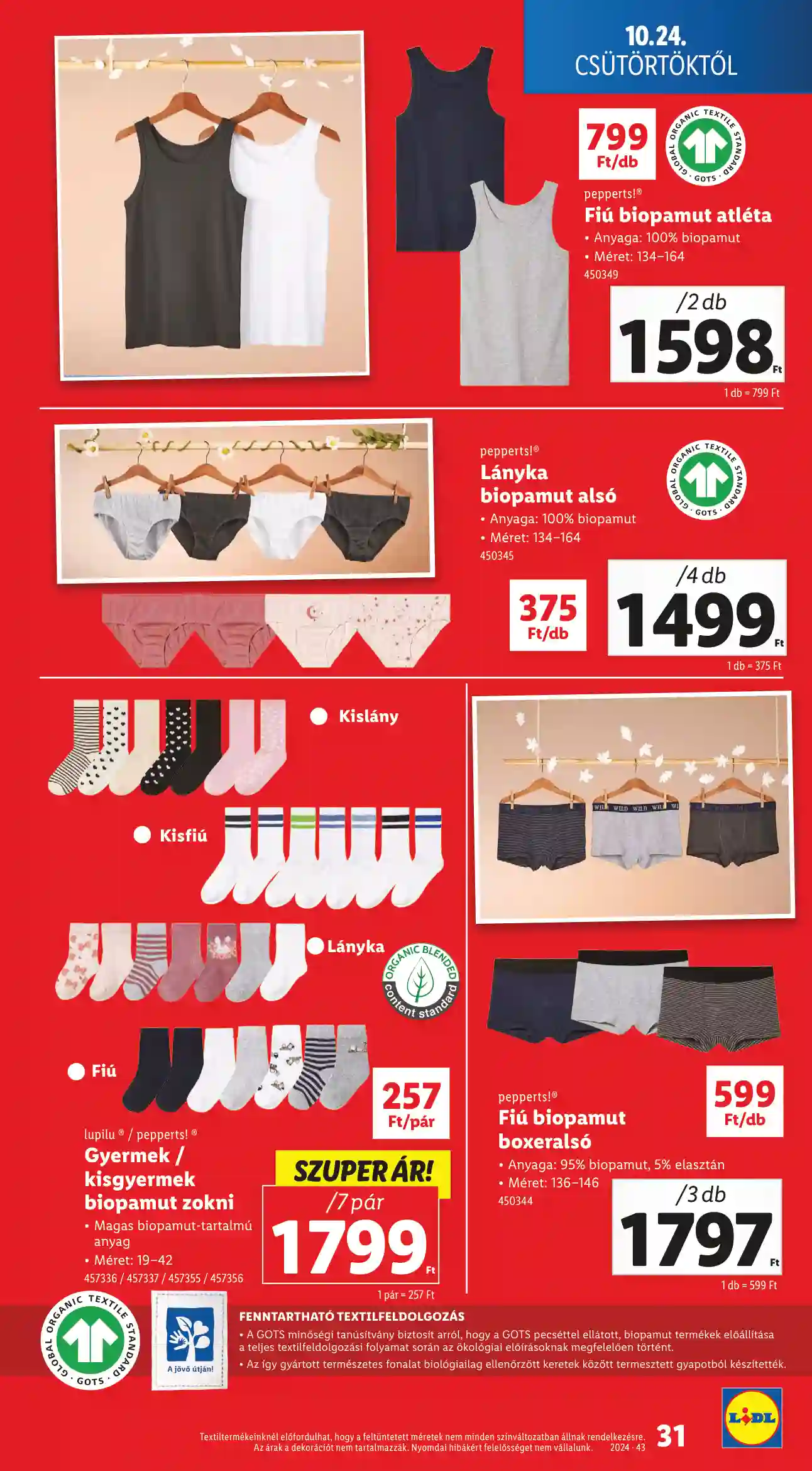 Lidl akciós újság 43. hét (Érvényes 10.24-től) (25 oldal)