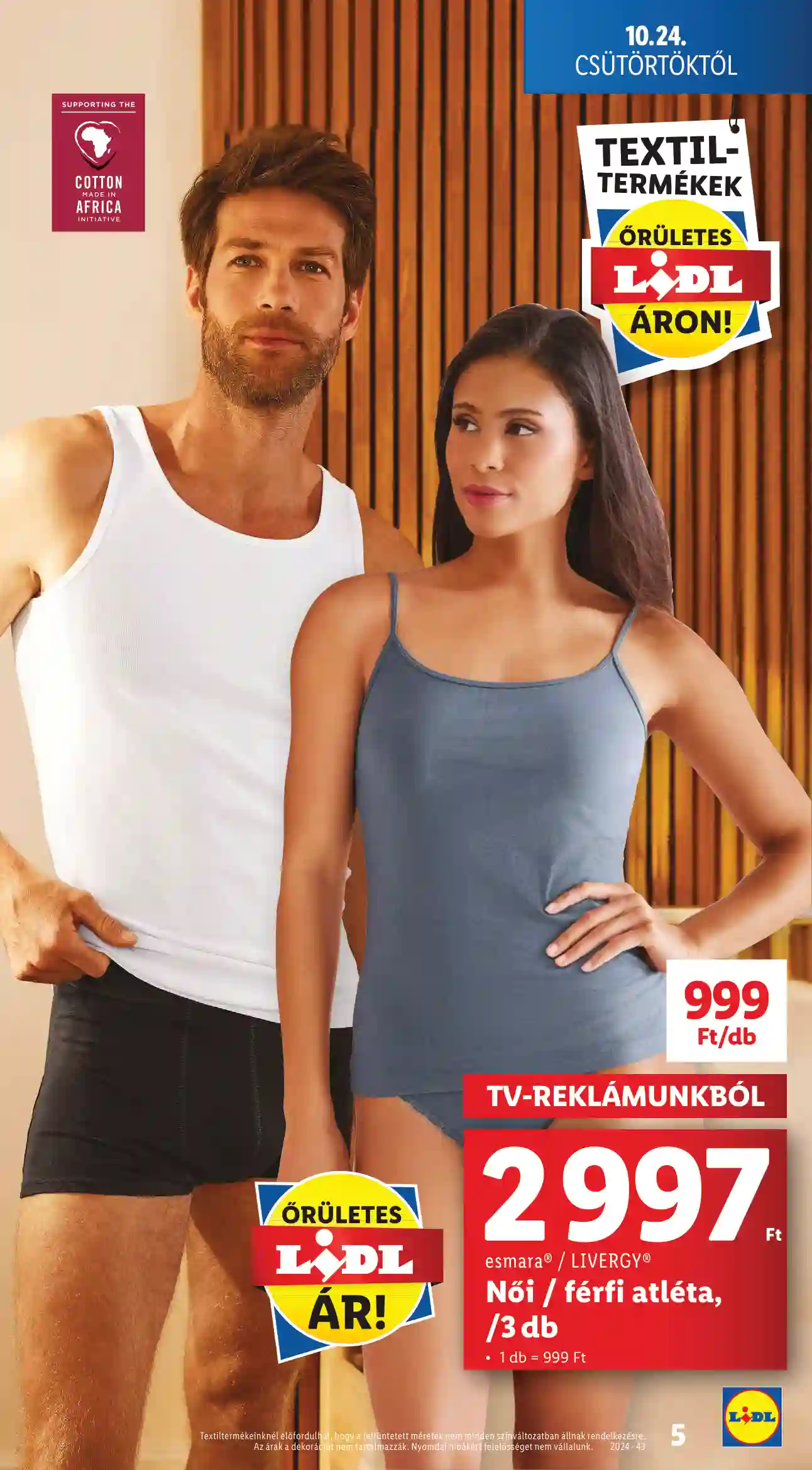 Lidl akciós újság 43. hét (Érvényes 10.24-től) (35 oldal)