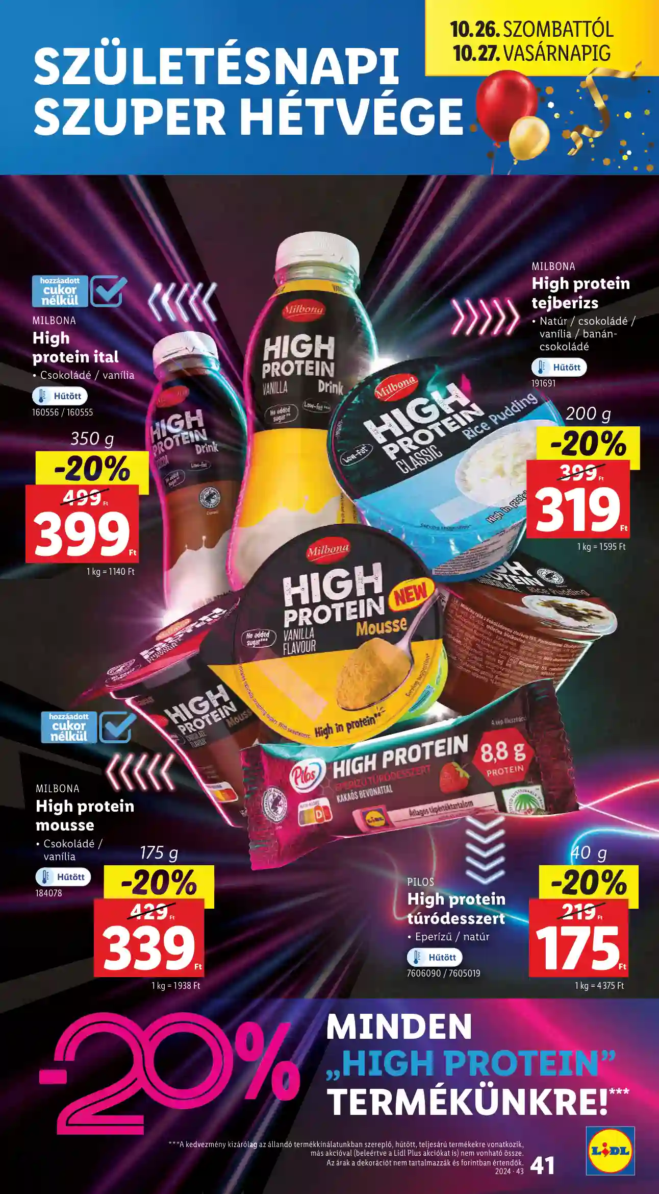 Lidl akciós újság 43. hét (Érvényes 10.24-től) (36 oldal)