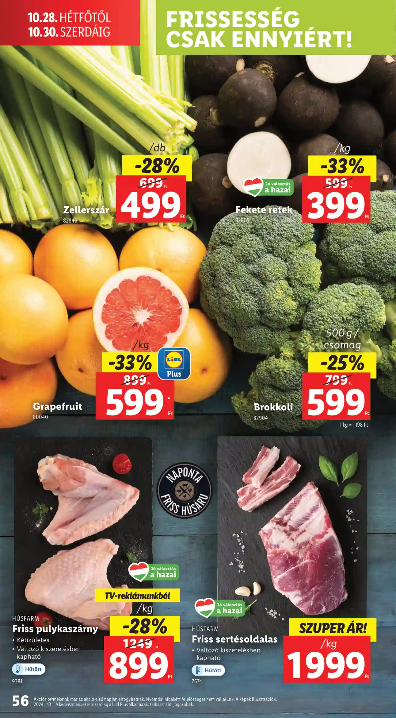 Lidl akciós újság 43. hét (Érvényes 10.24-től) (52 oldal)