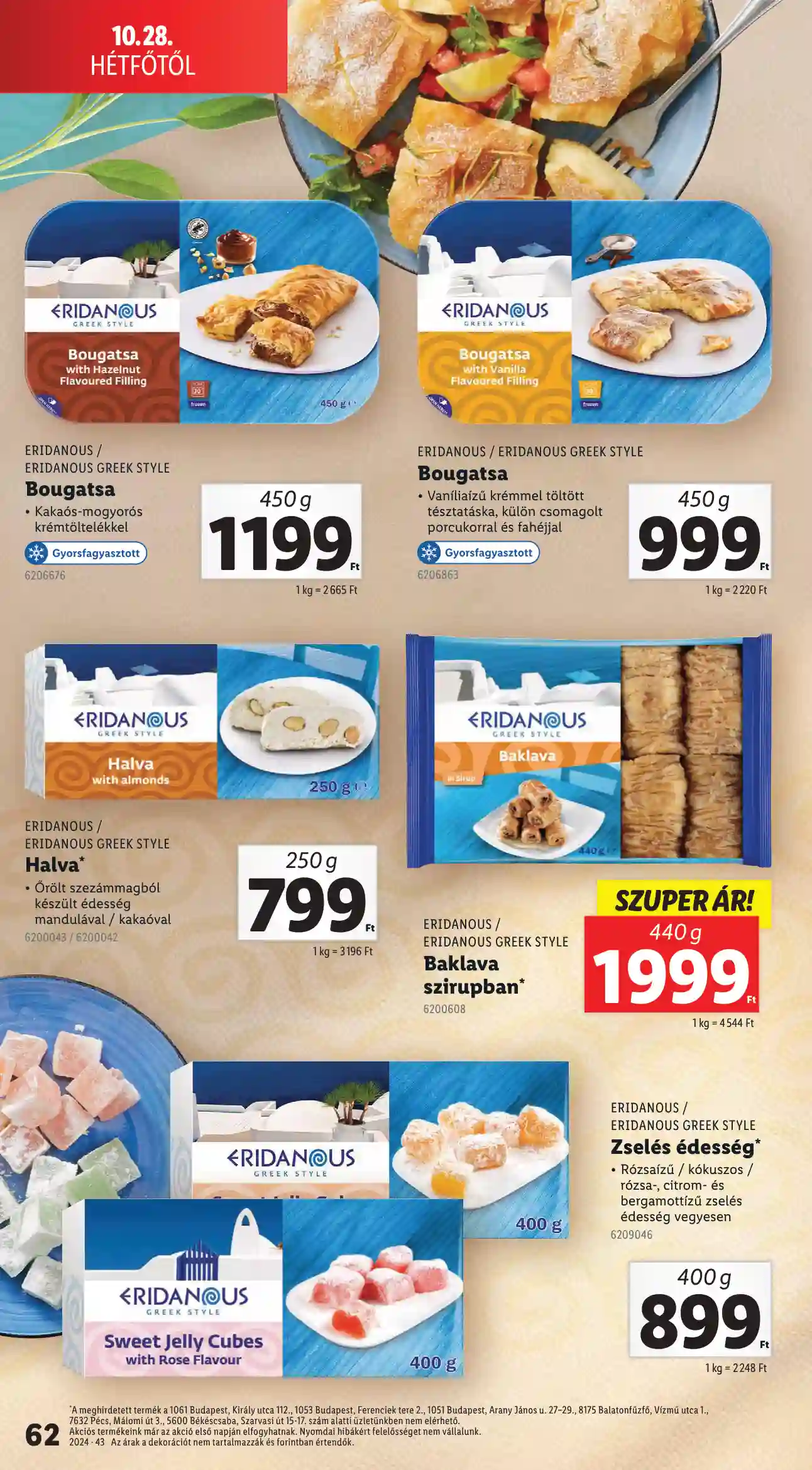 Lidl akciós újság 43. hét (Érvényes 10.24-től) (59 oldal)