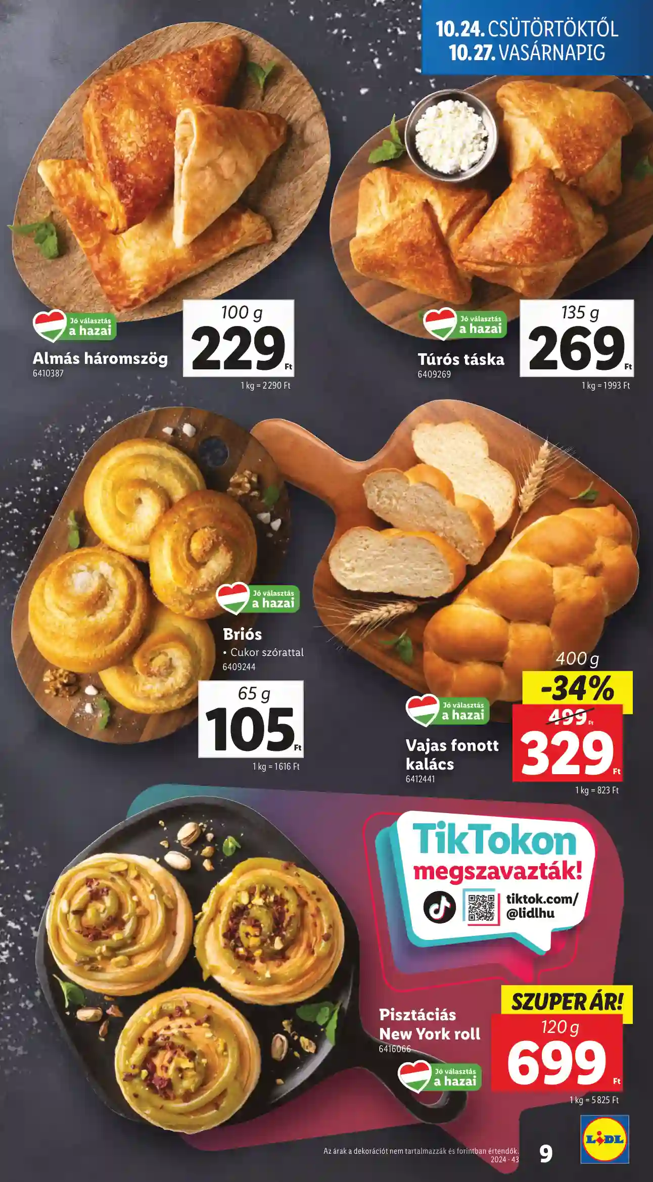 Lidl akciós újság 43. hét (Érvényes 10.24-től) (65 oldal)
