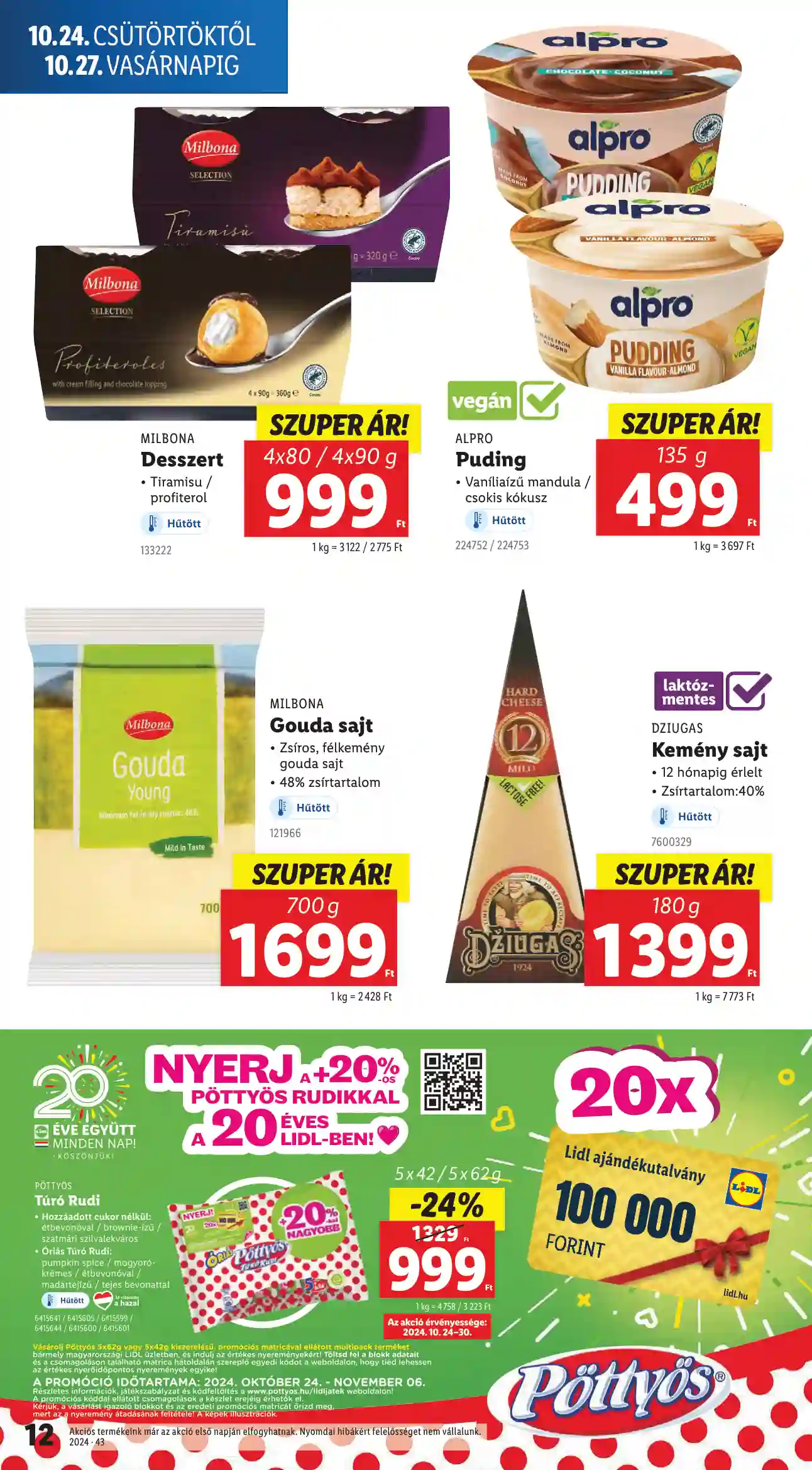 Lidl akciós újság 43. hét (Érvényes 10.24-től) (4 oldal)