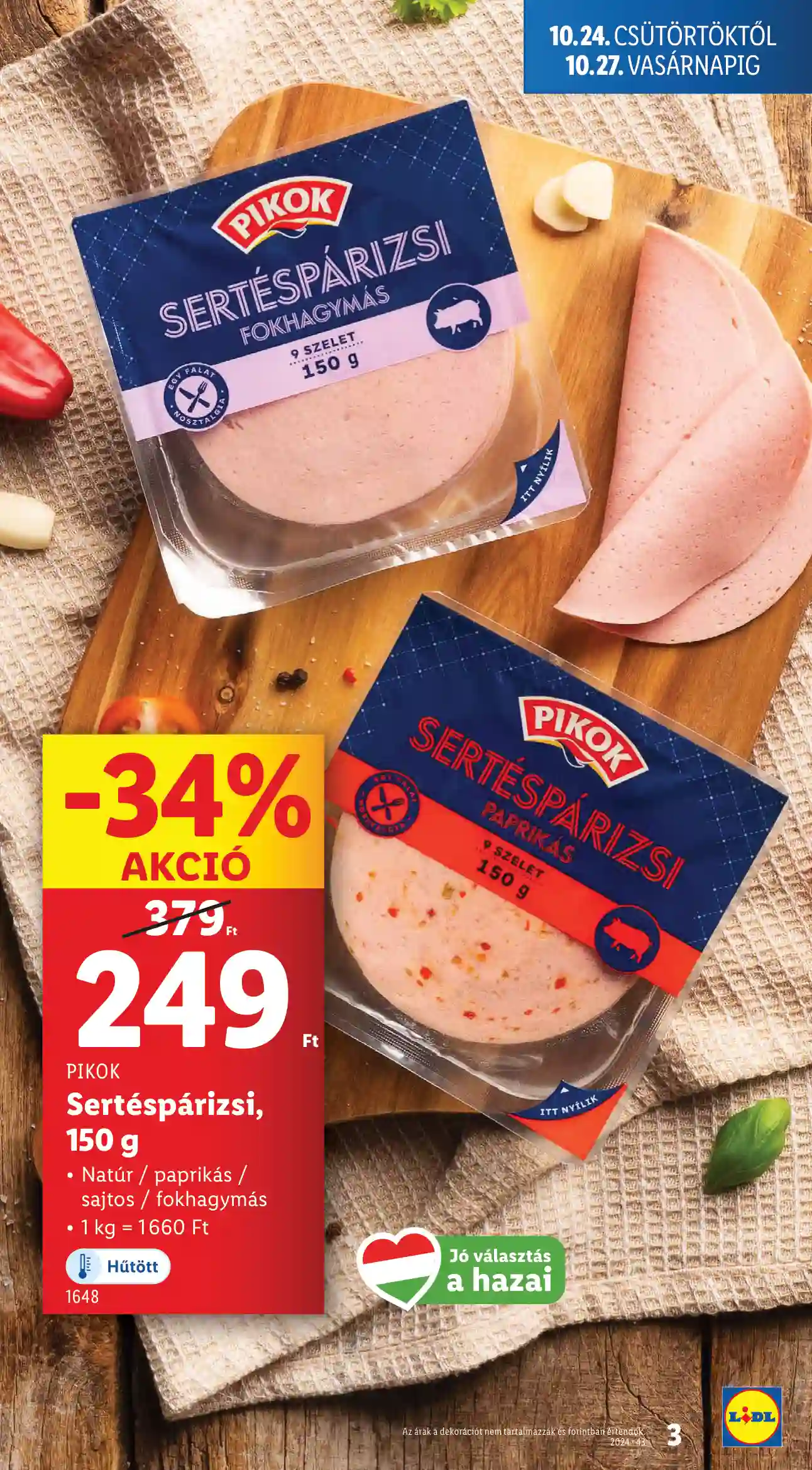 Lidl akciós újság 43. hét (Érvényes 10.24-től) (13 oldal)