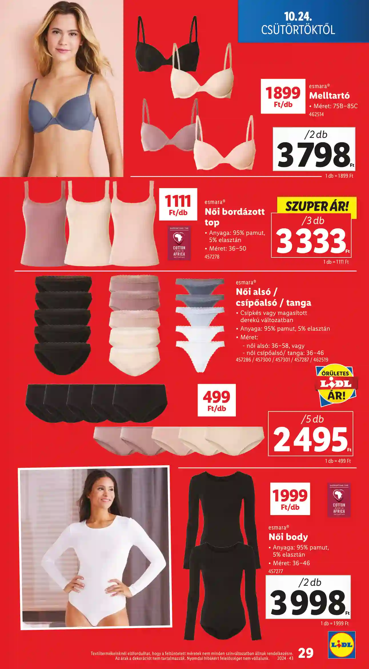 Lidl akciós újság 43. hét (Érvényes 10.24-től) (22 oldal)
