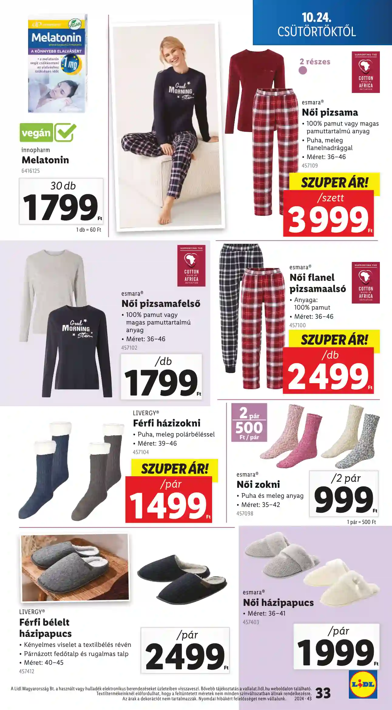 Lidl akciós újság 43. hét (Érvényes 10.24-től) (27 oldal)