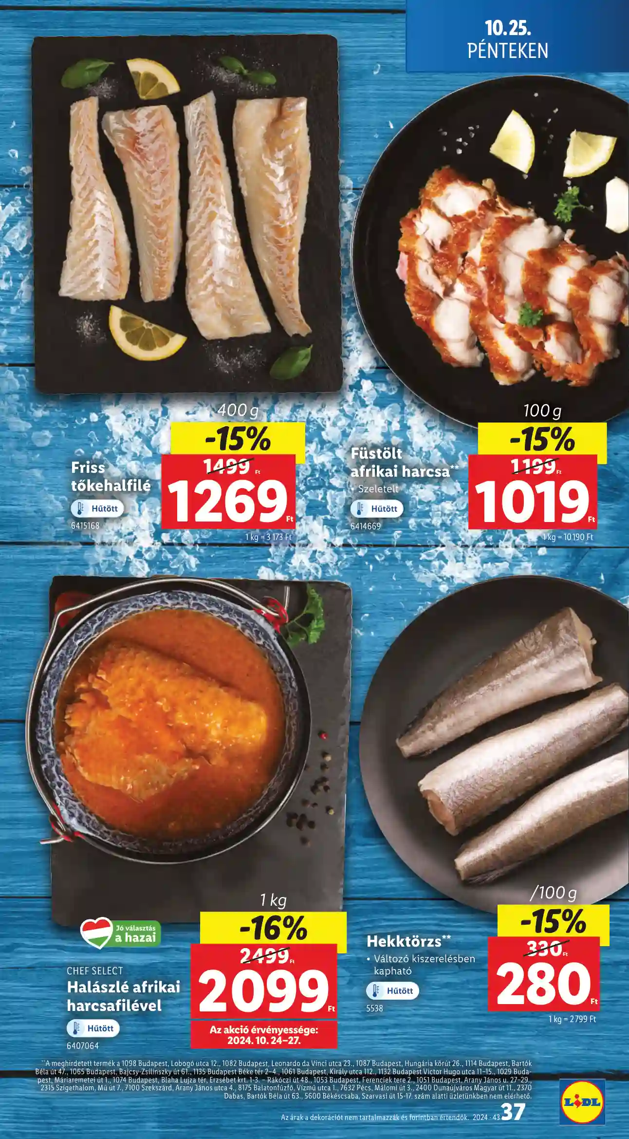 Lidl akciós újság 43. hét (Érvényes 10.24-től) (31 oldal)