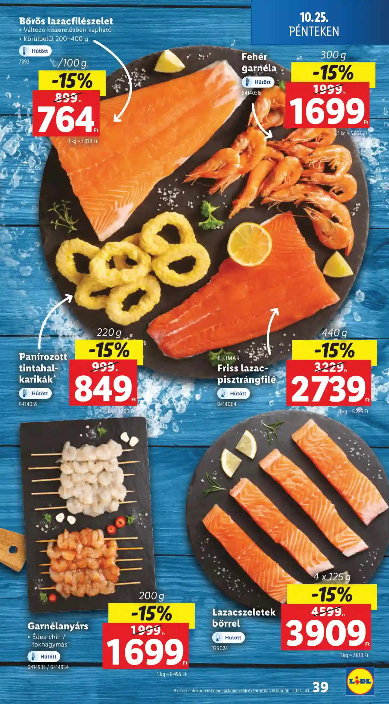 Lidl akciós újság 43. hét (Érvényes 10.24-től) (33 oldal)