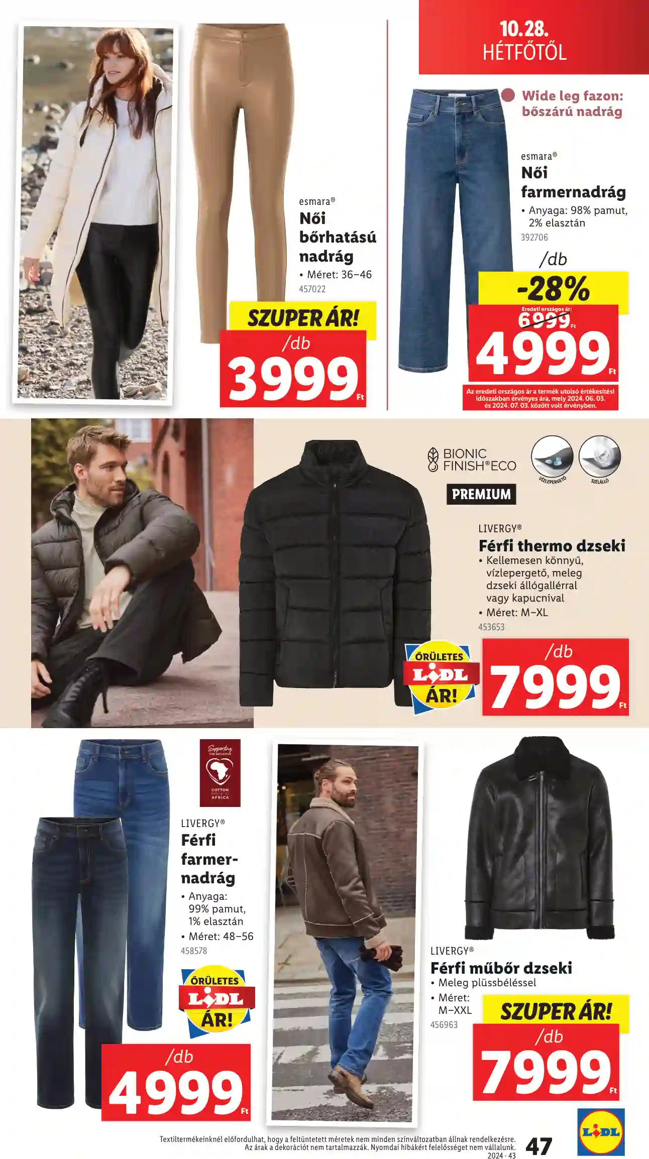 Lidl akciós újság 43. hét (Érvényes 10.24-től) (42 oldal)