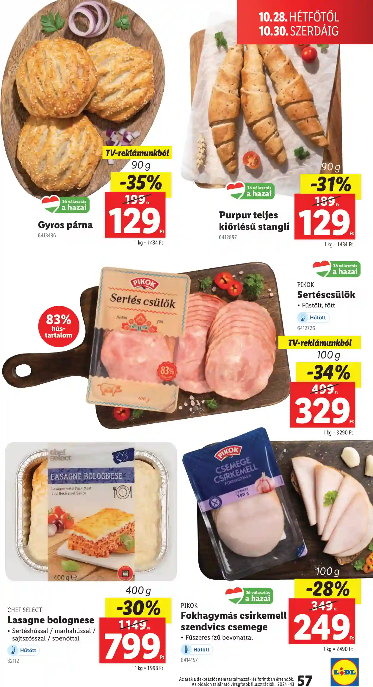 Lidl akciós újság 43. hét (Érvényes 10.24-től) (53 oldal)