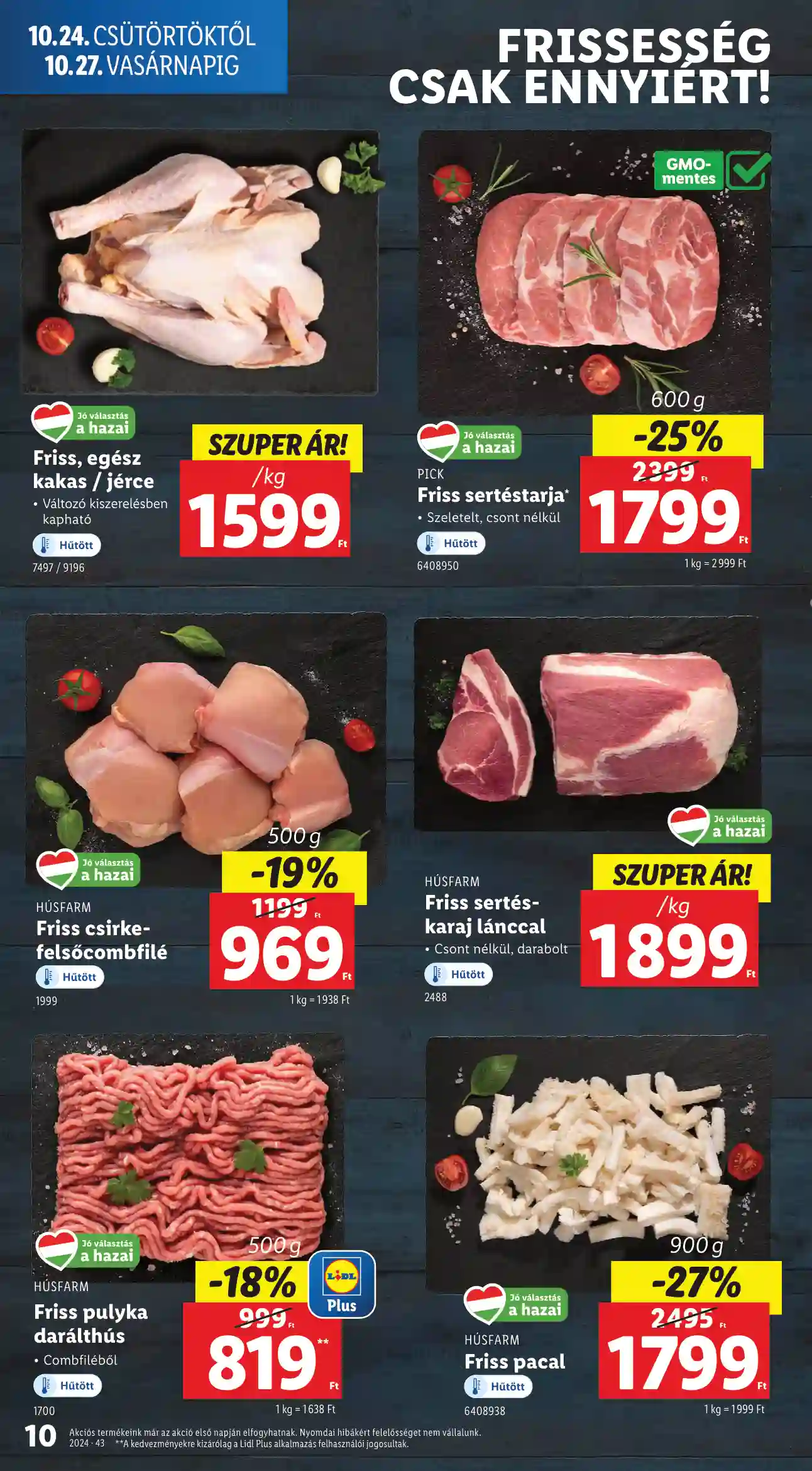 Lidl akciós újság 43. hét (Érvényes 10.24-től) (66 oldal)