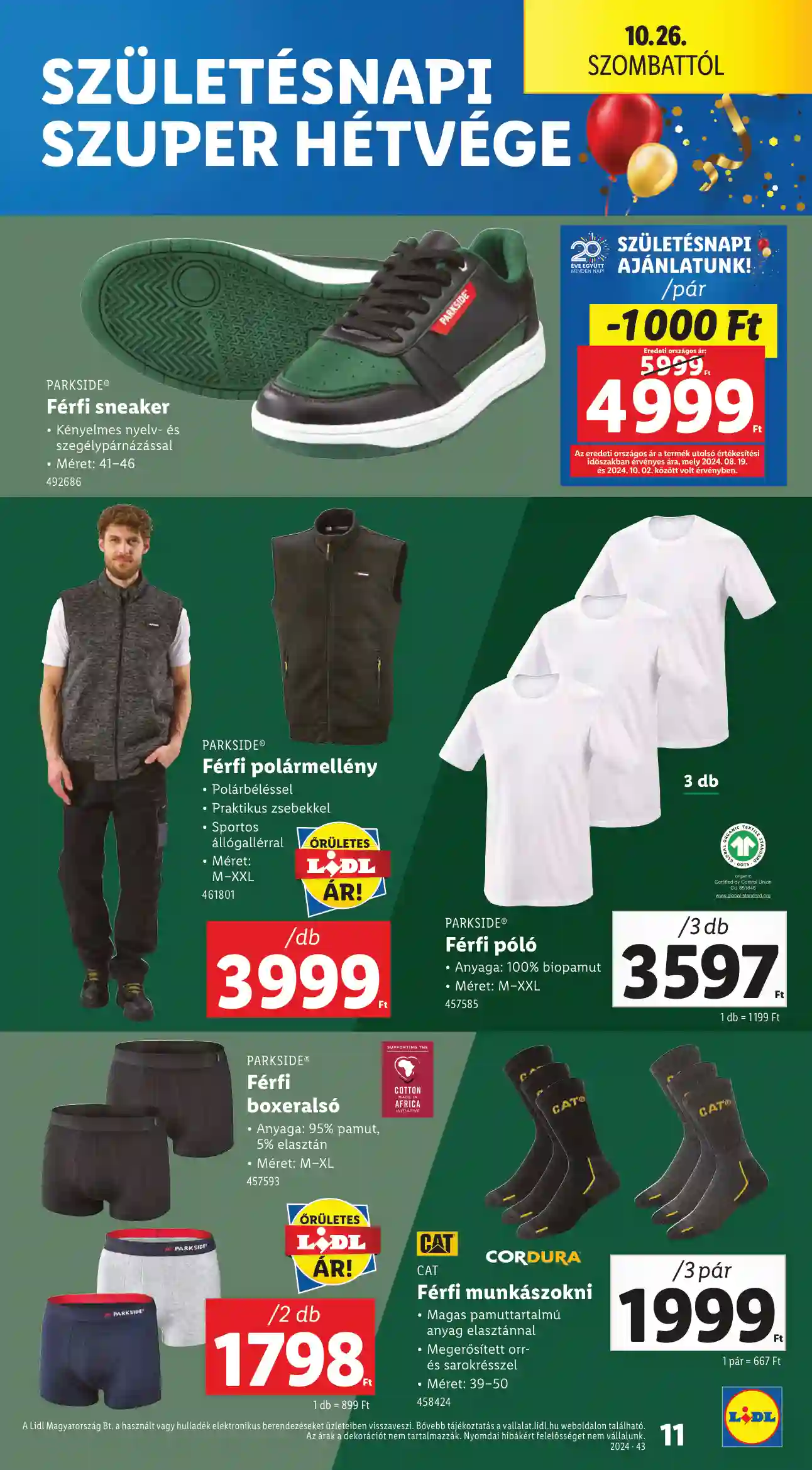Lidl akciós újság 43. hét (Érvényes 10.24-től) (3 oldal)