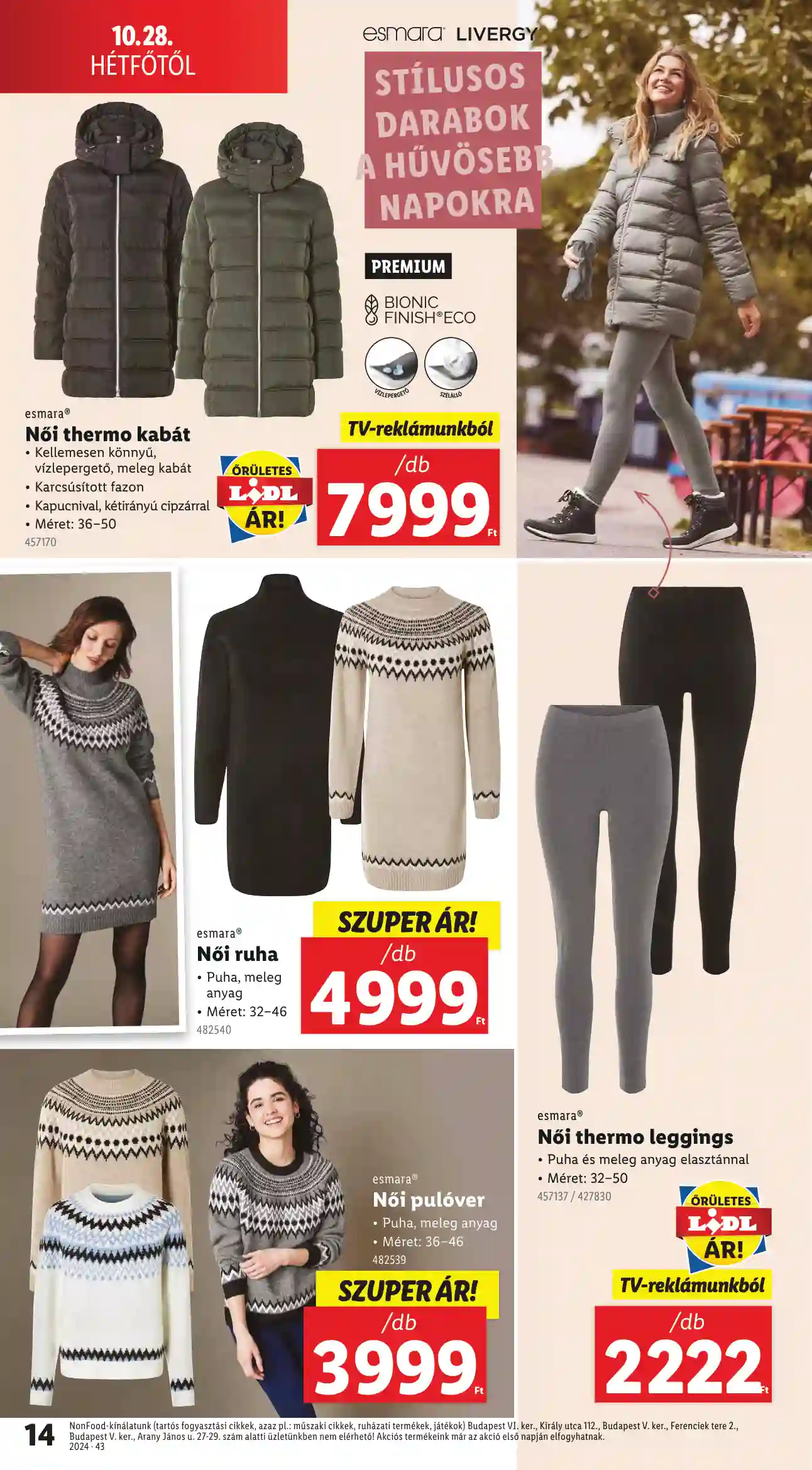 Lidl akciós újság 43. hét (Érvényes 10.24-től) (6 oldal)