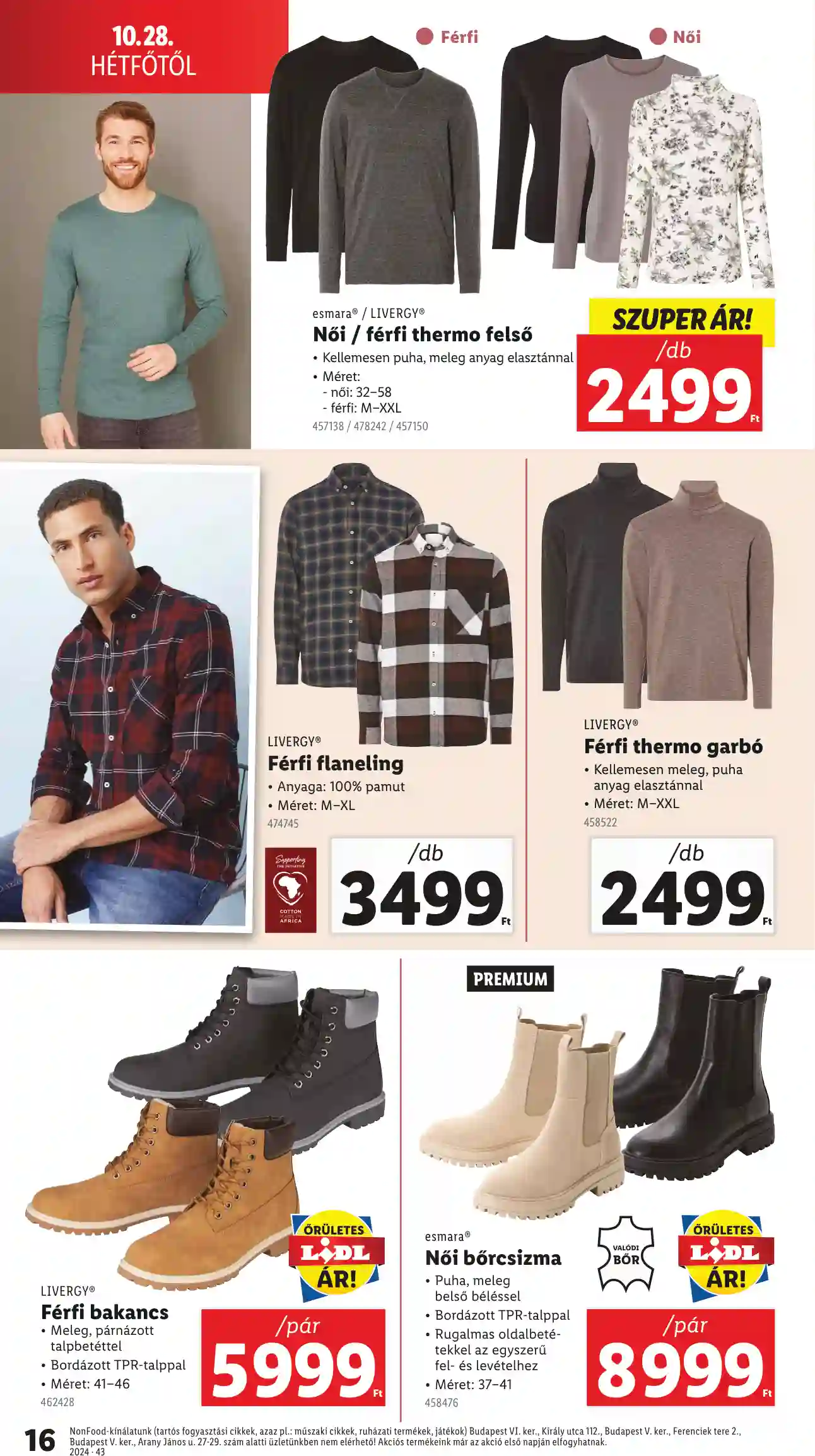 Lidl akciós újság 43. hét (Érvényes 10.24-től) (8 oldal)