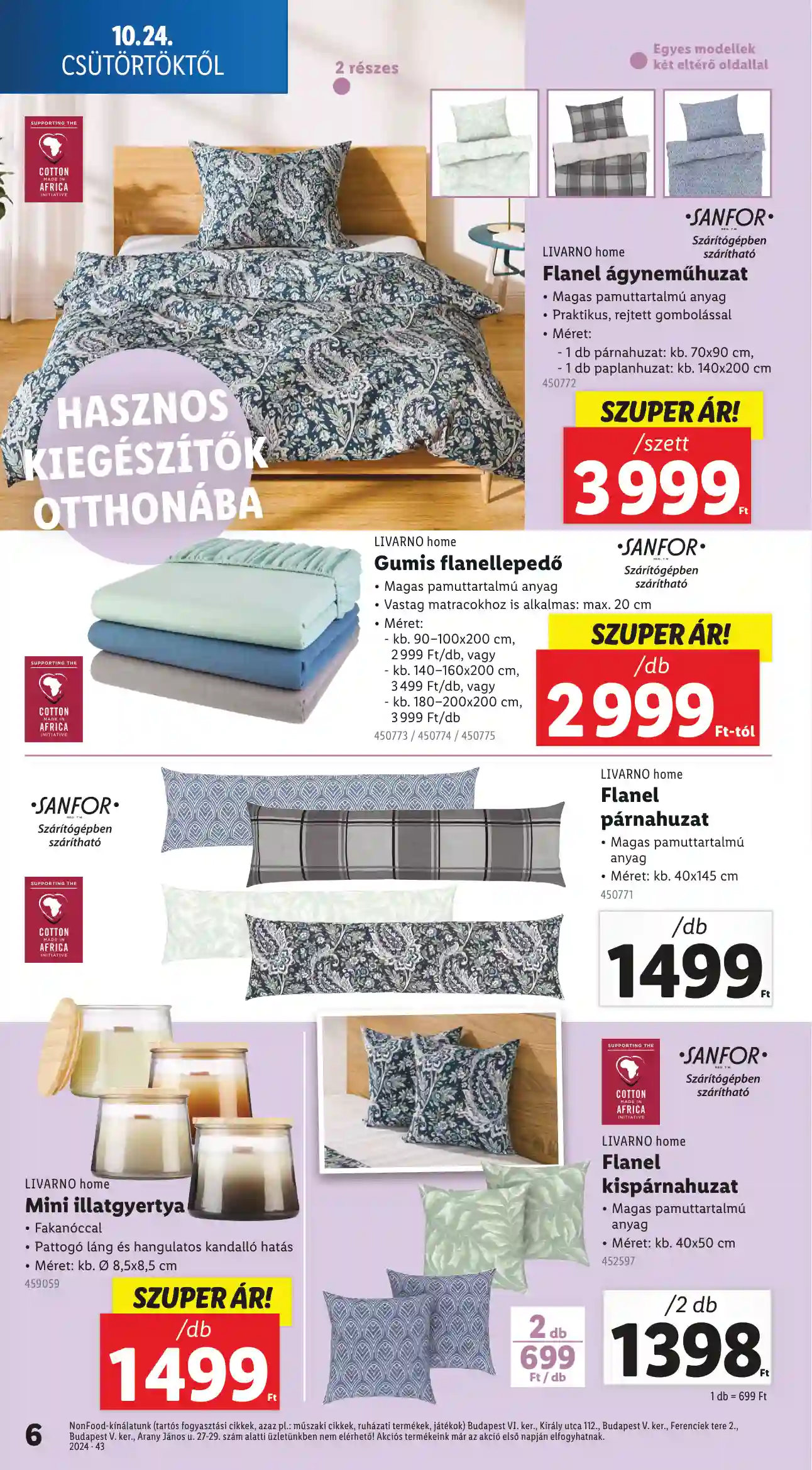 Lidl akciós újság 43. hét (Érvényes 10.24-től) (17 oldal)