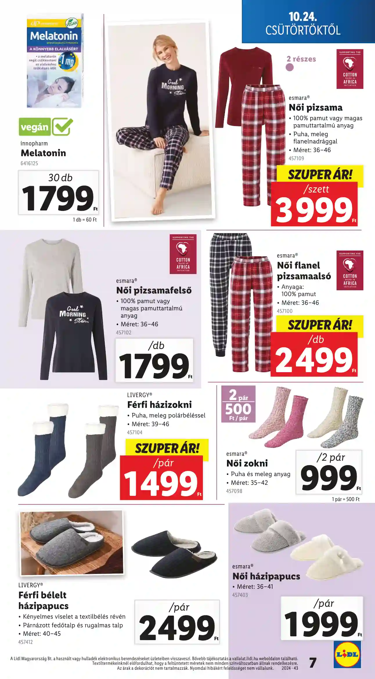 Lidl akciós újság 43. hét (Érvényes 10.24-től) (18 oldal)