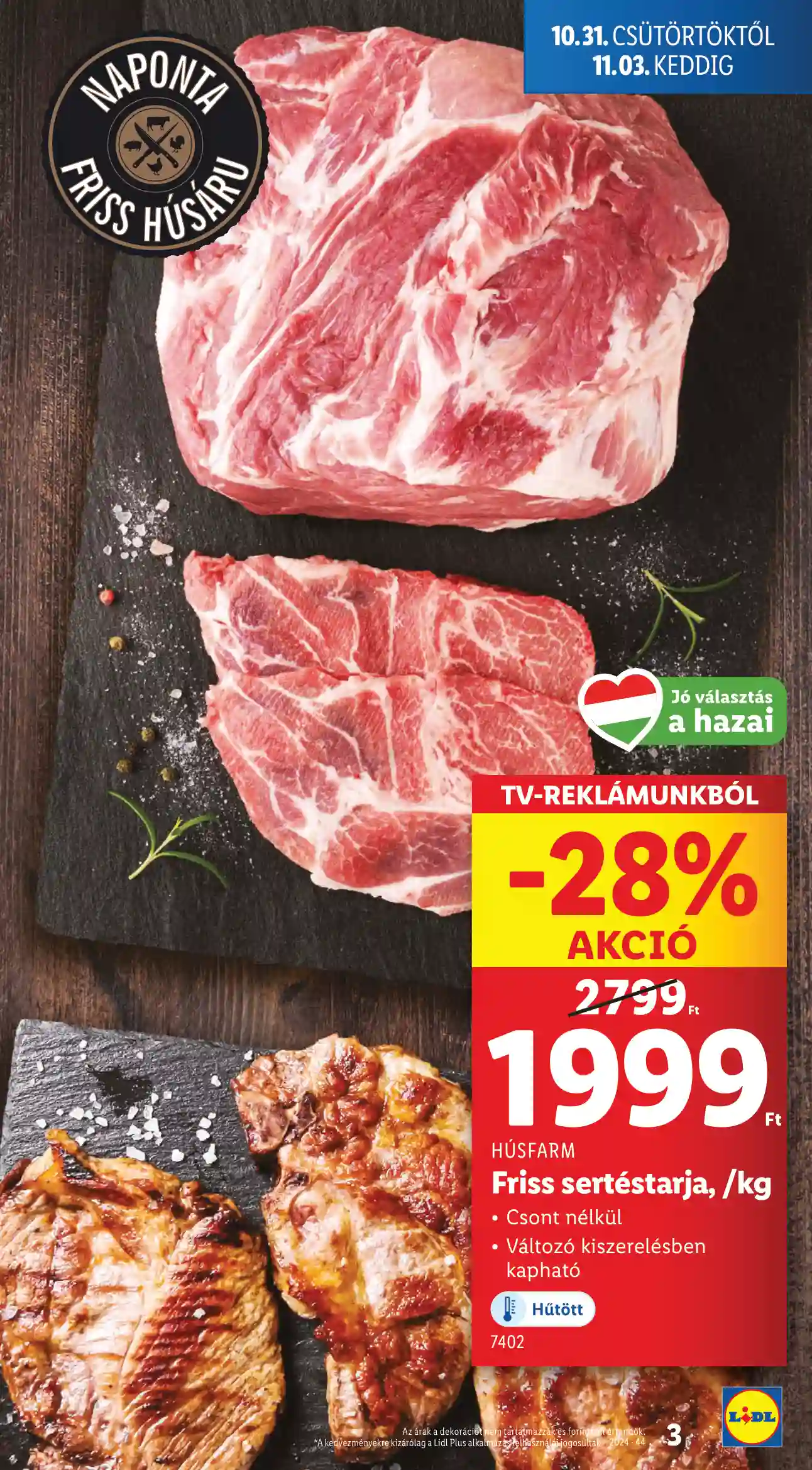 Lidl akciós újság 44. hét (Érvényes 10.31-től) (13 oldal)