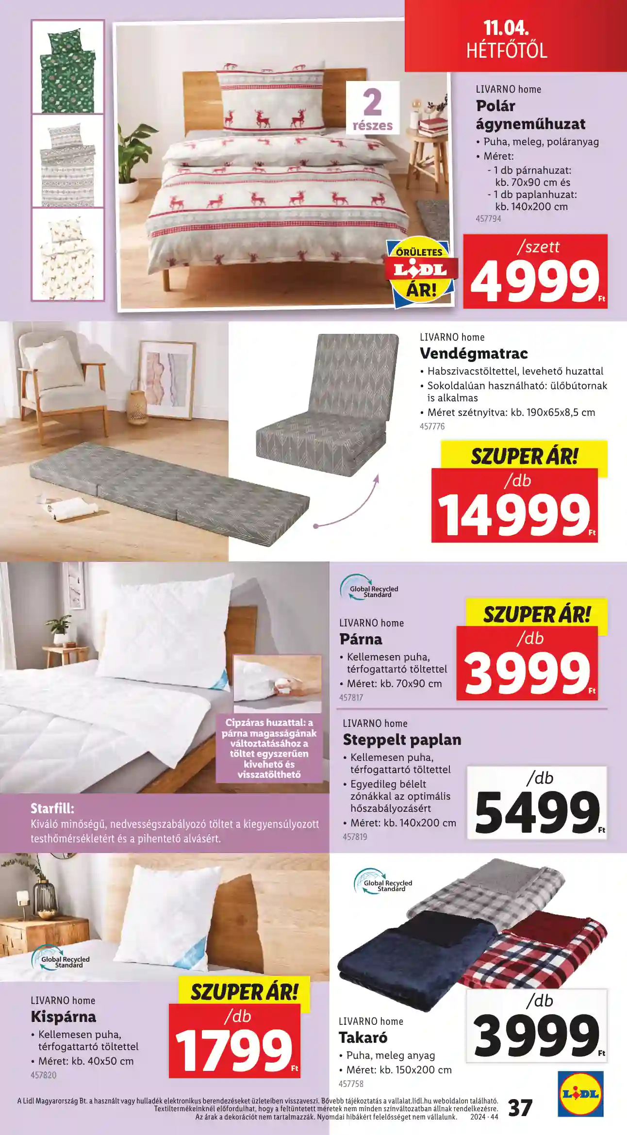 Lidl akciós újság 44. hét (Érvényes 10.31-től) (31 oldal)