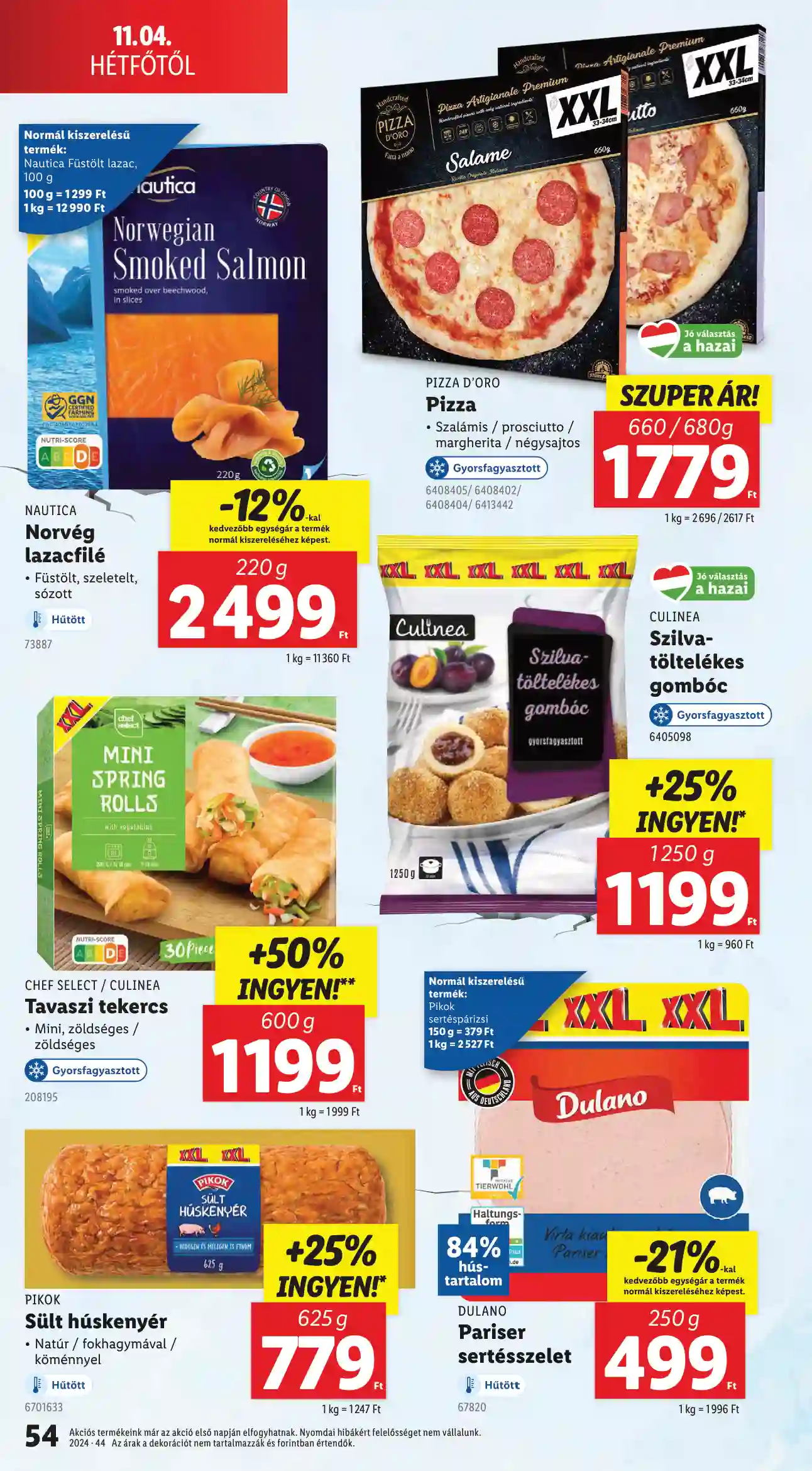 Lidl akciós újság 44. hét (Érvényes 10.31-től) (50 oldal)