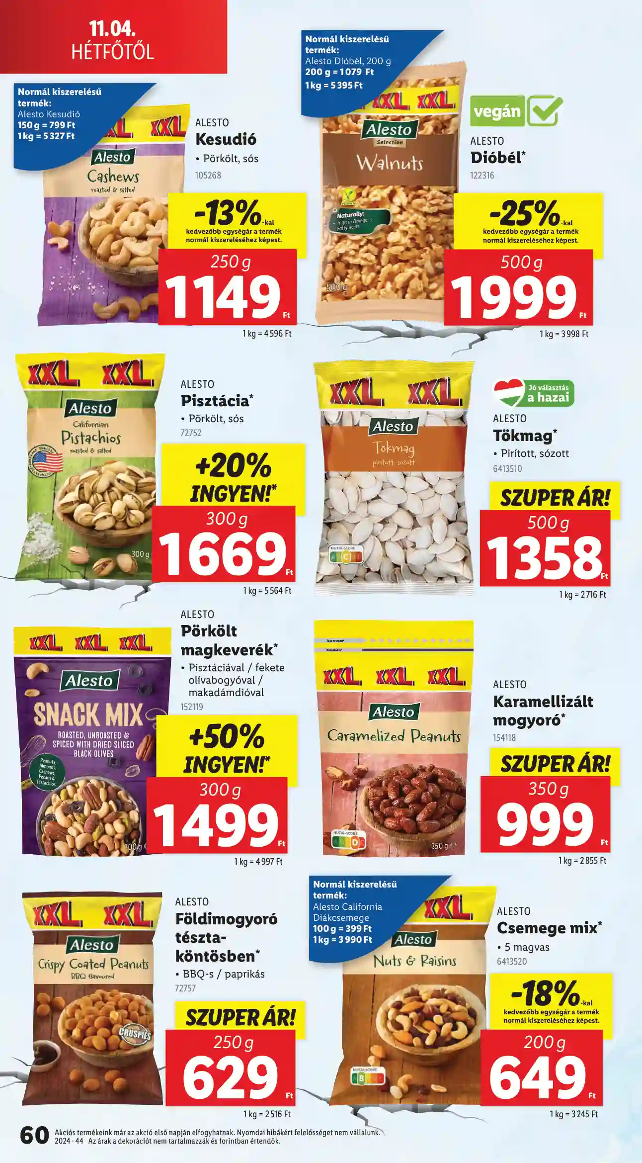 Lidl akciós újság 44. hét (Érvényes 10.31-től) (56 oldal)