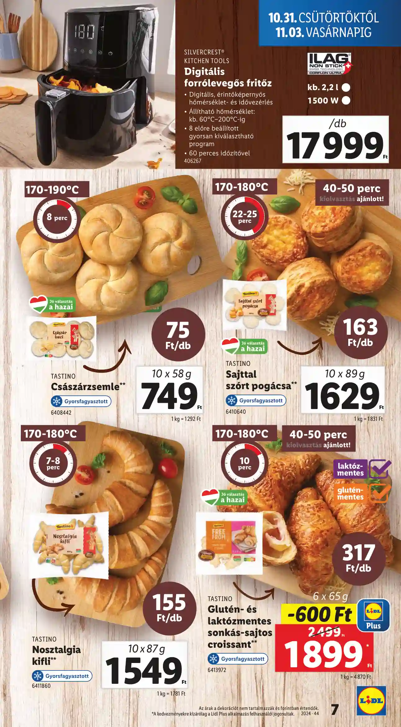 Lidl akciós újság 44. hét (Érvényes 10.31-től) (57 oldal)