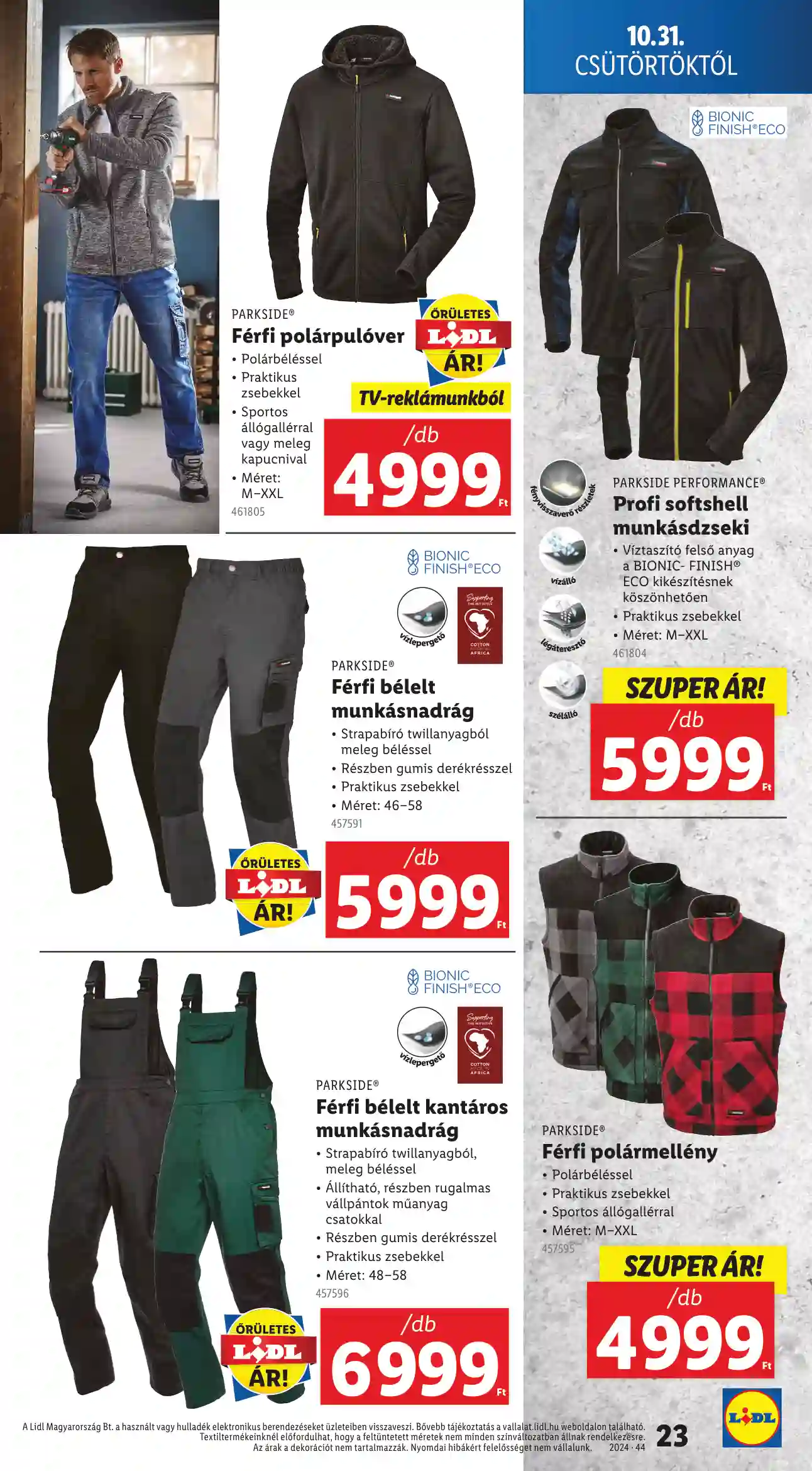 Lidl akciós újság 44. hét (Érvényes 10.31-től) (16 oldal)