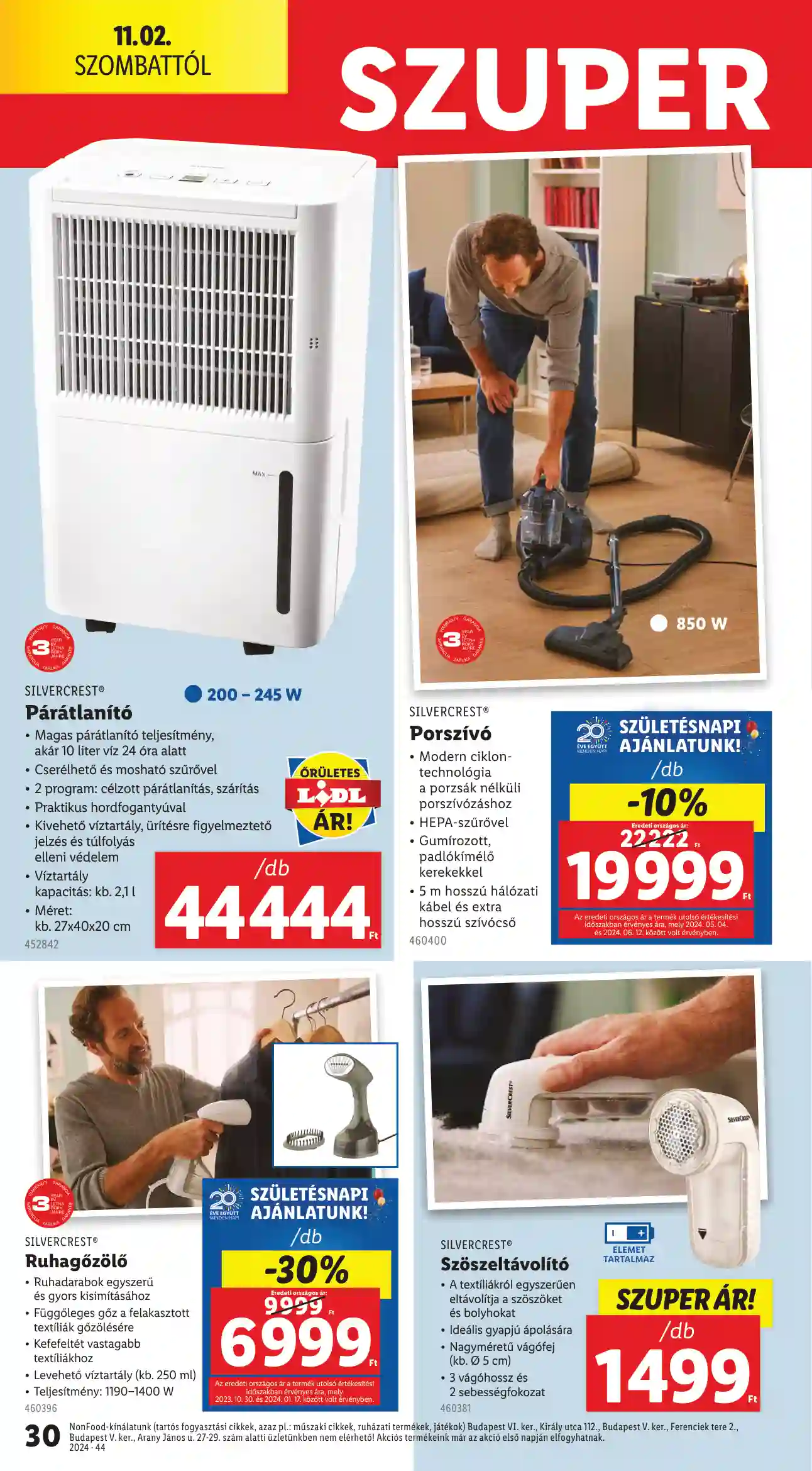 Lidl akciós újság 44. hét (Érvényes 10.31-től) (23 oldal)
