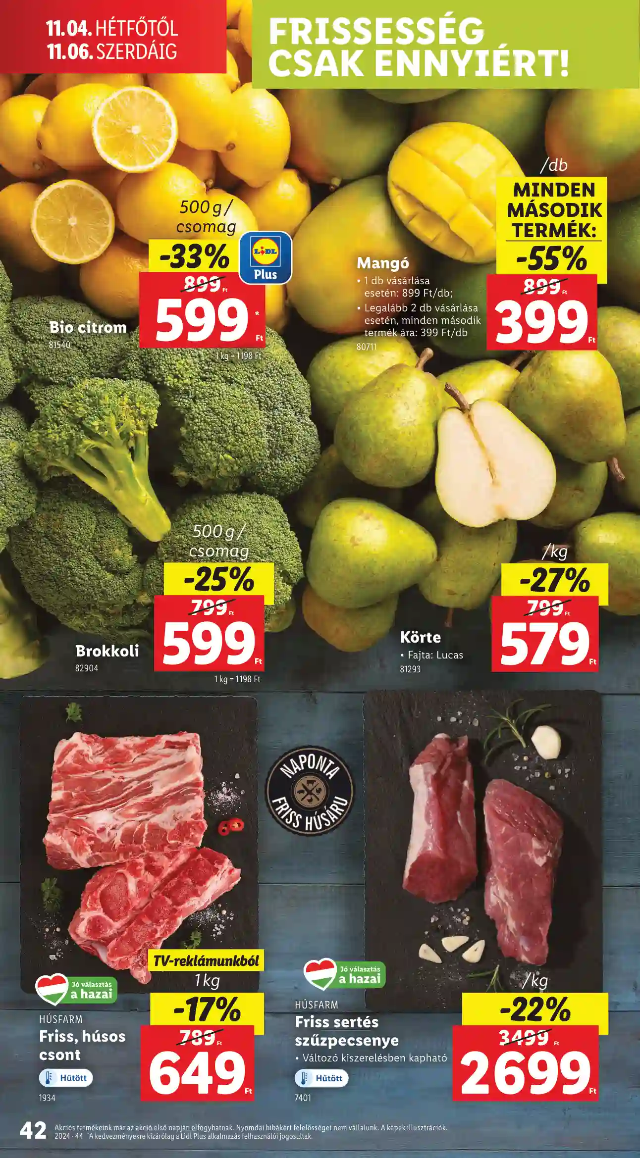 Lidl akciós újság 44. hét (Érvényes 10.31-től) (37 oldal)