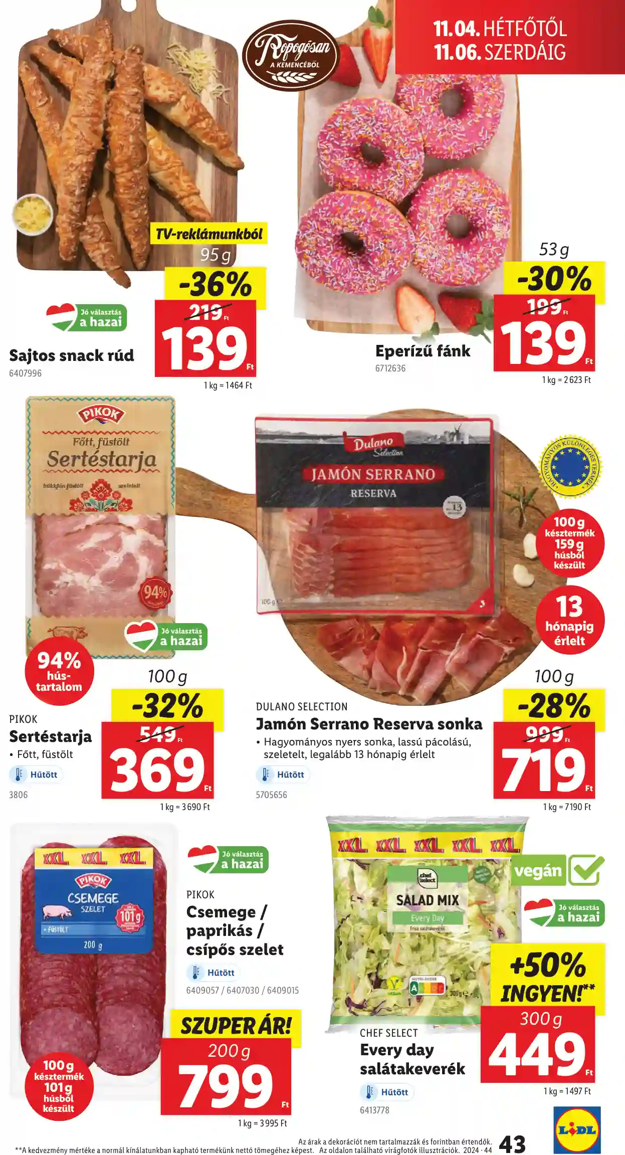 Lidl akciós újság 44. hét (Érvényes 10.31-től) (38 oldal)