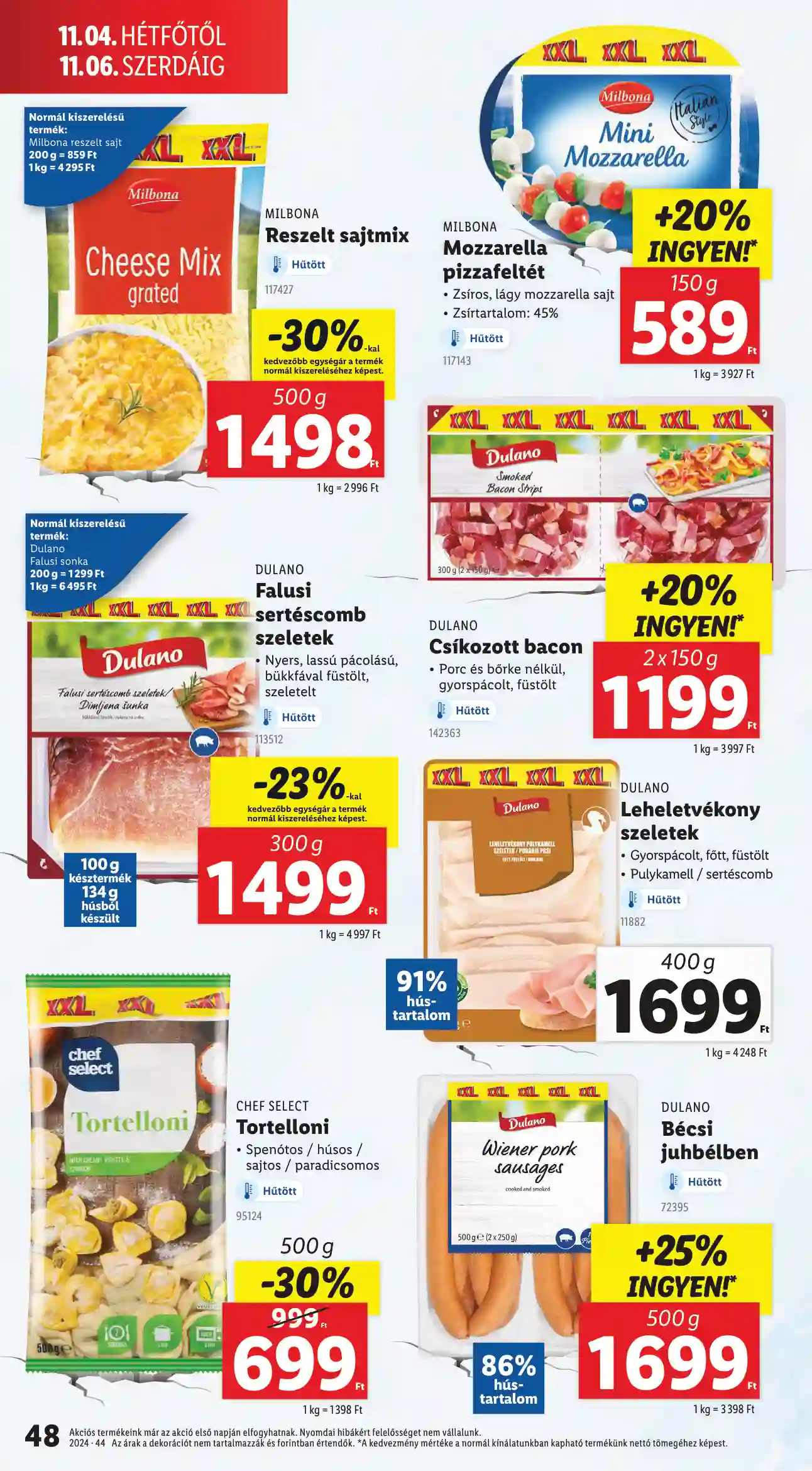 Lidl akciós újság 44. hét (Érvényes 10.31-től) (43 oldal)