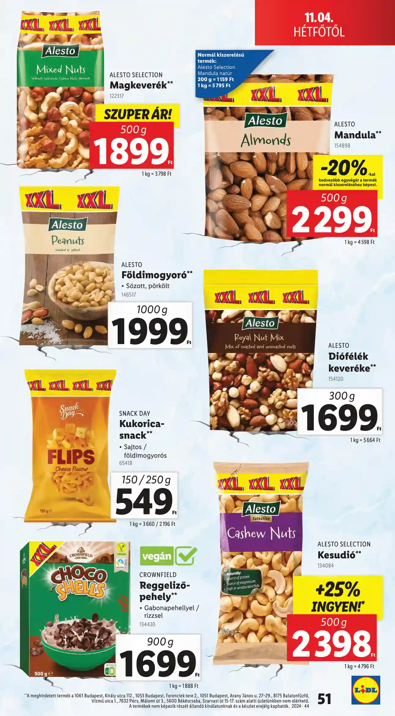 Lidl akciós újság 44. hét (Érvényes 10.31-től) (47 oldal)