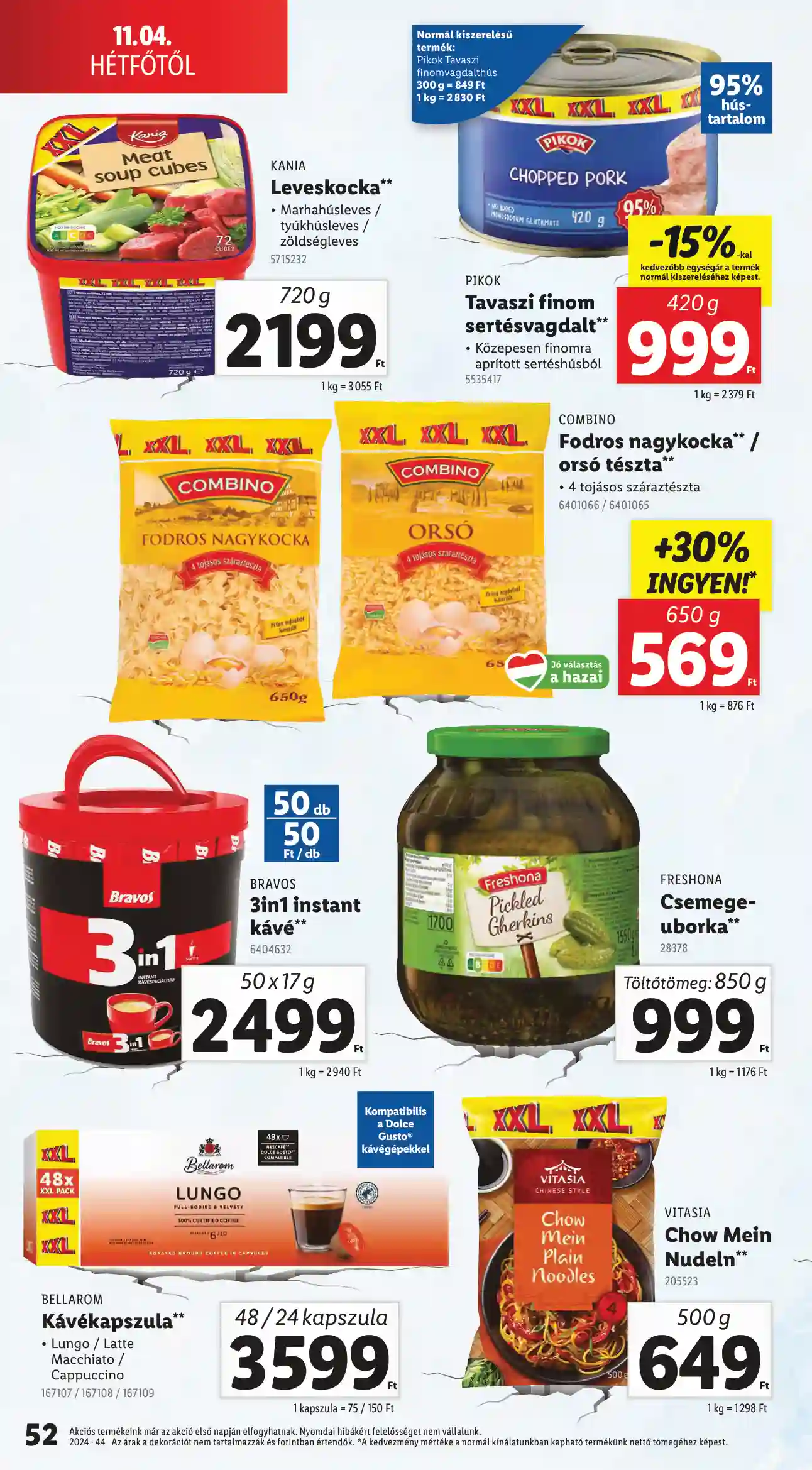 Lidl akciós újság 44. hét (Érvényes 10.31-től) (48 oldal)