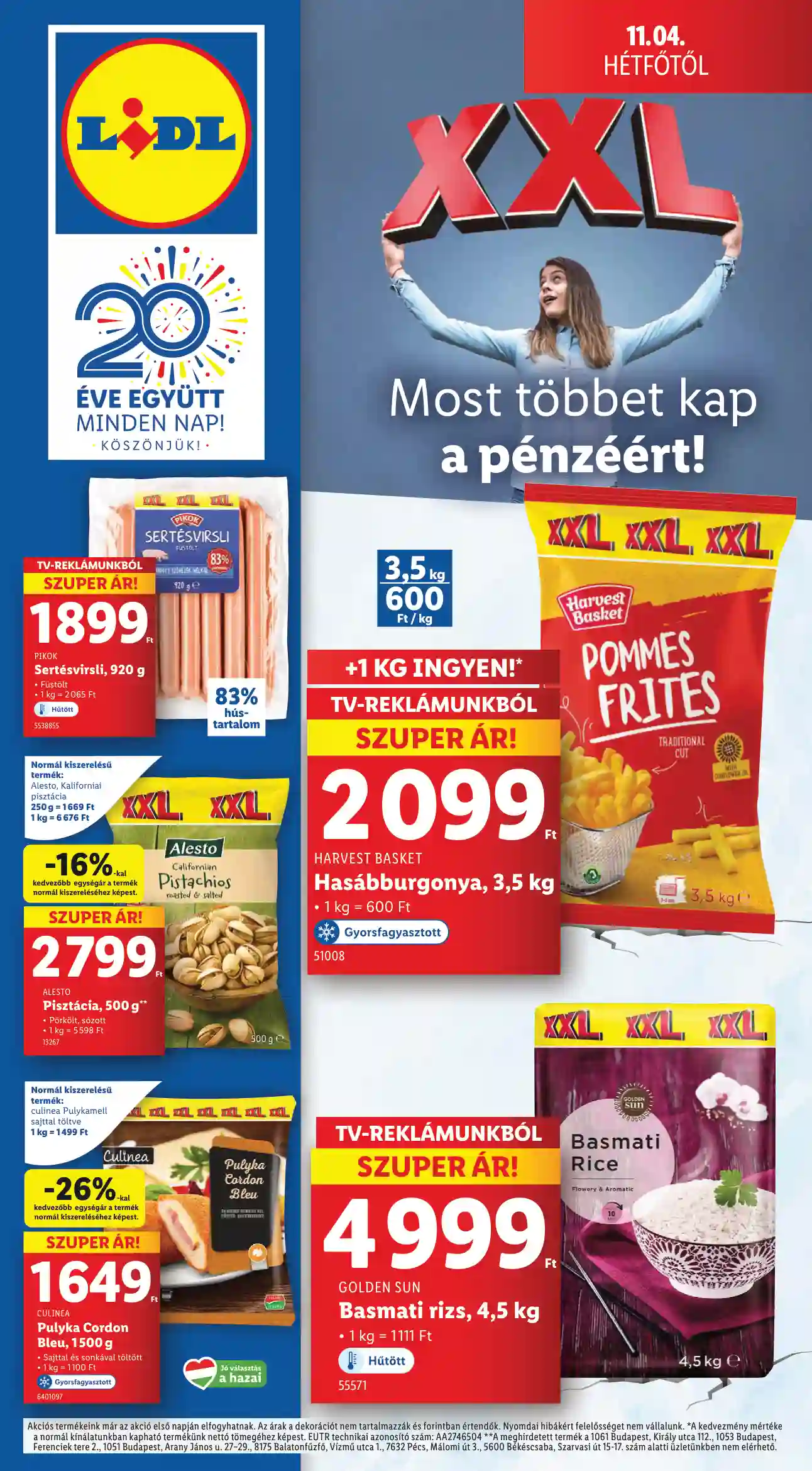 Lidl akciós újság 44. hét (Érvényes 10.31-től) (59 oldal)