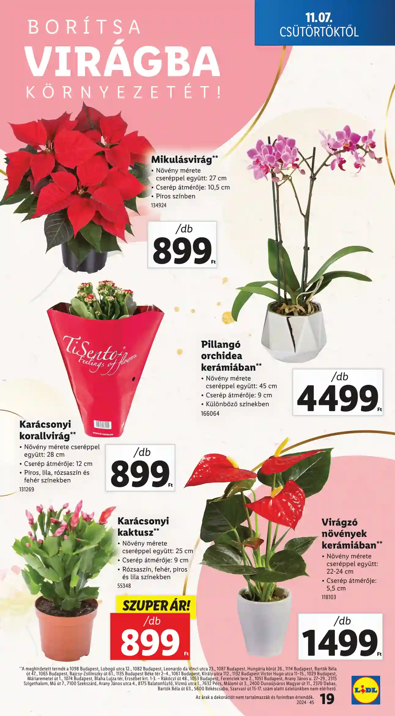 Lidl akciós újság 45. hét (Érvényes 11.07-től) (11 oldal)