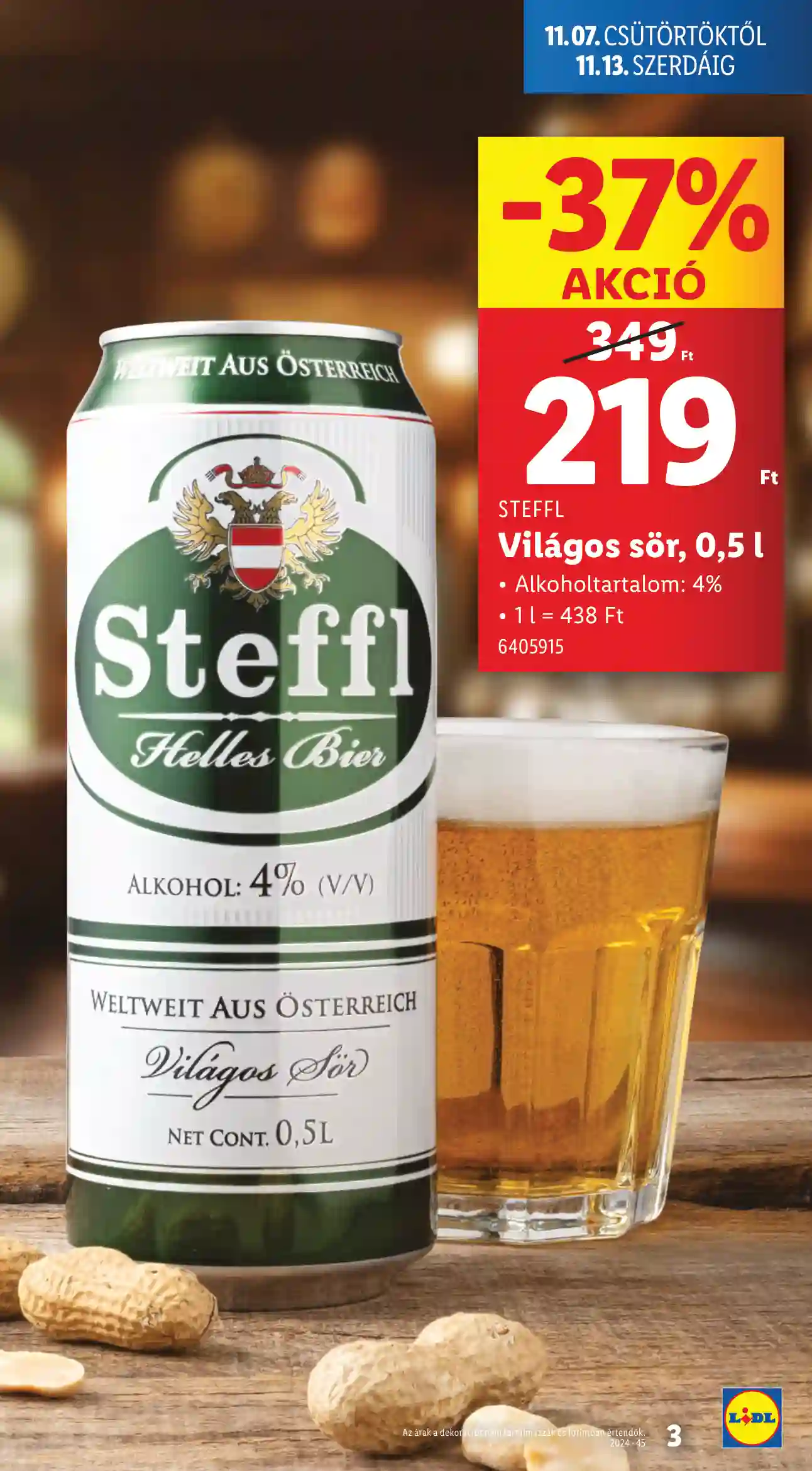 Lidl akciós újság 45. hét (Érvényes 11.07-től) (13 oldal)