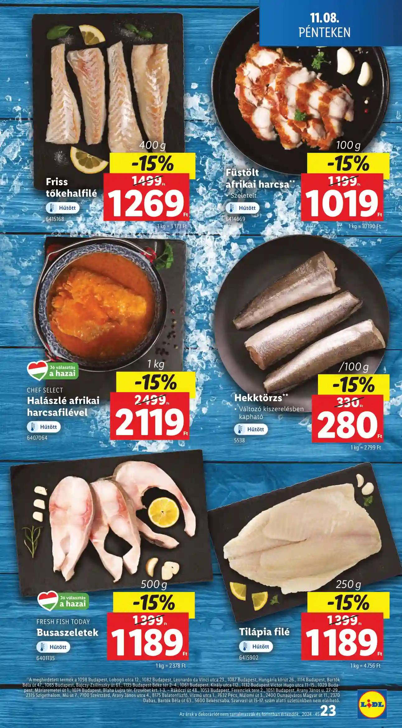 Lidl akciós újság 45. hét (Érvényes 11.07-től) (16 oldal)