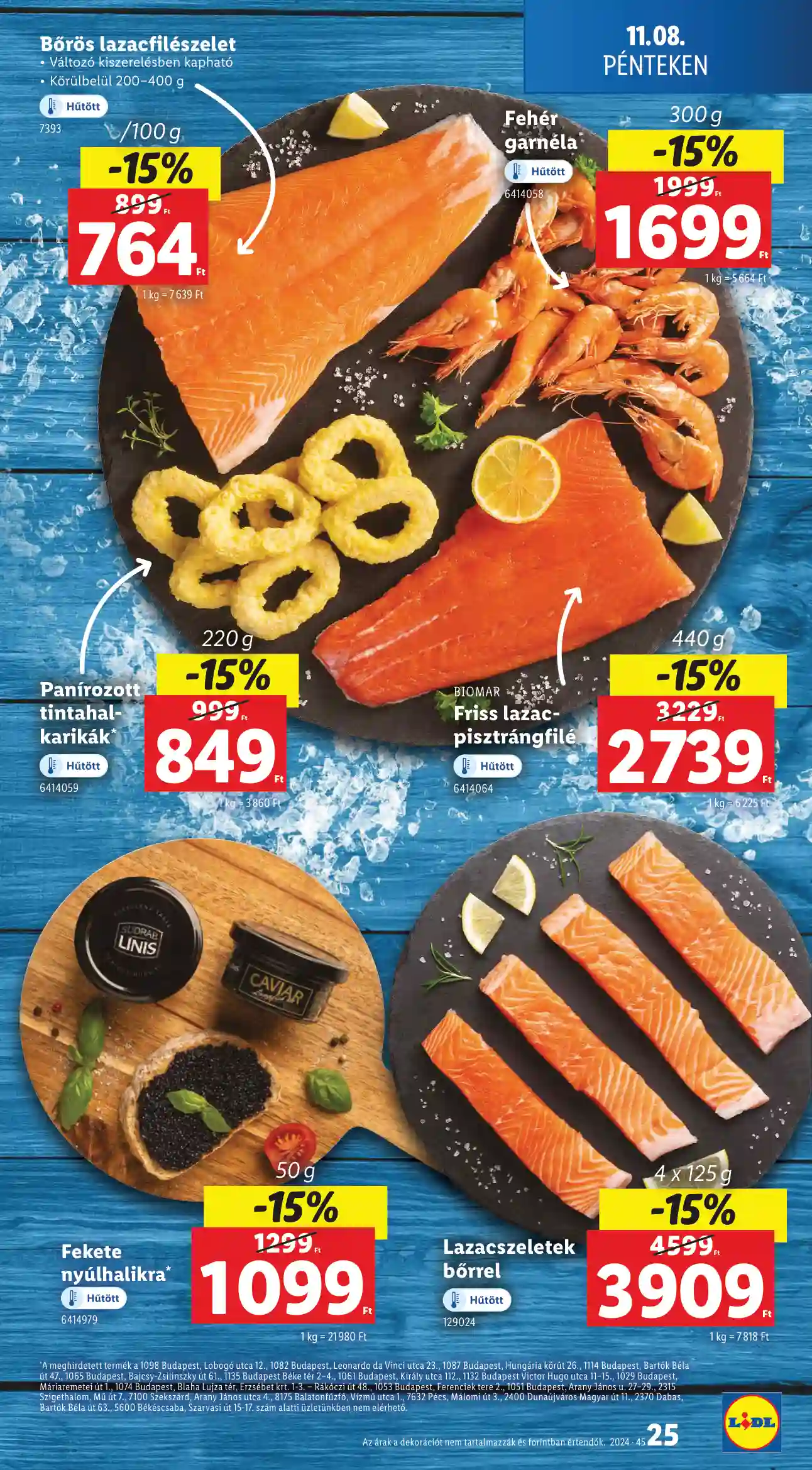 Lidl akciós újság 45. hét (Érvényes 11.07-től) (18 oldal)