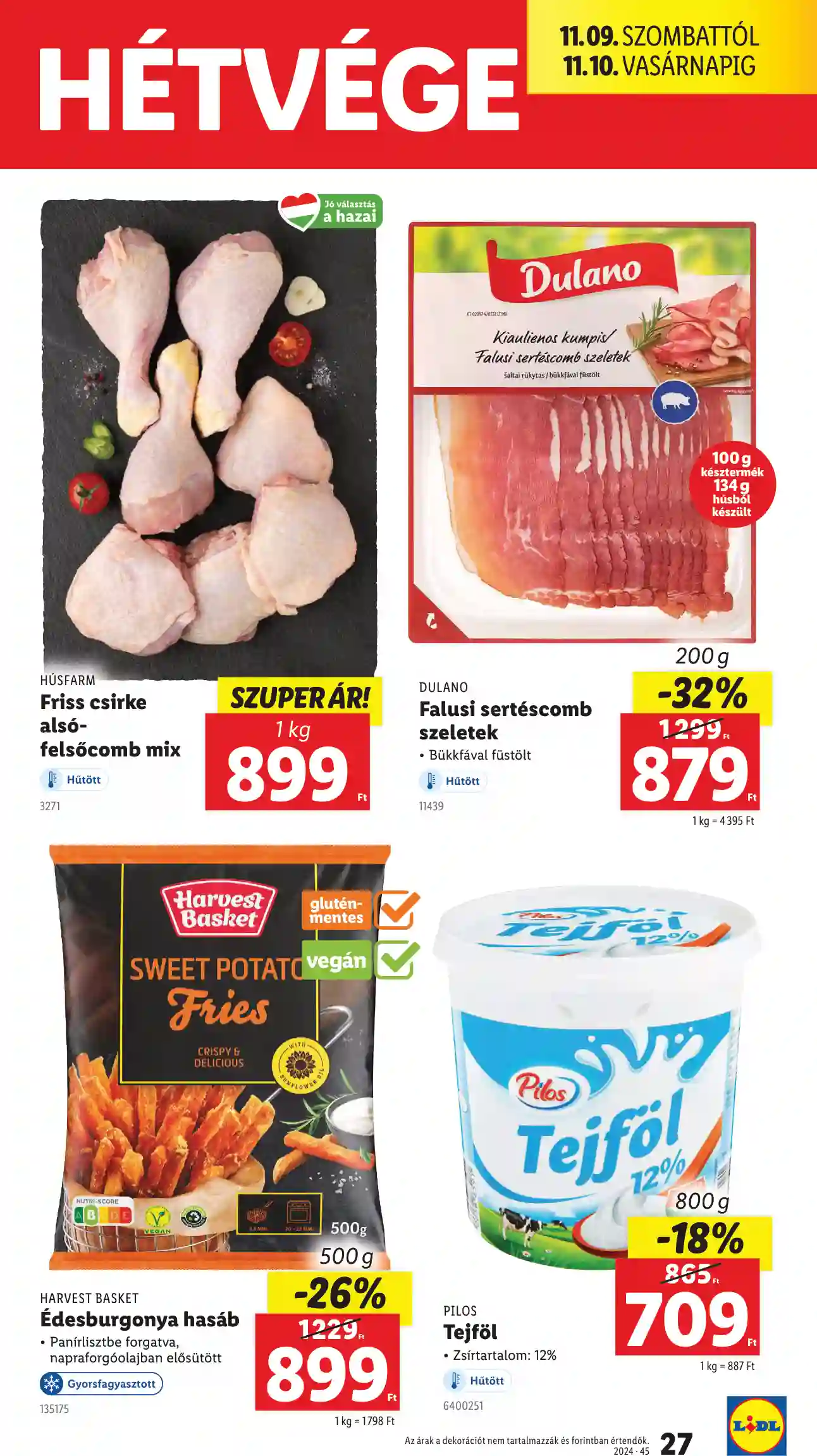 Lidl akciós újság 45. hét (Érvényes 11.07-től) (20 oldal)