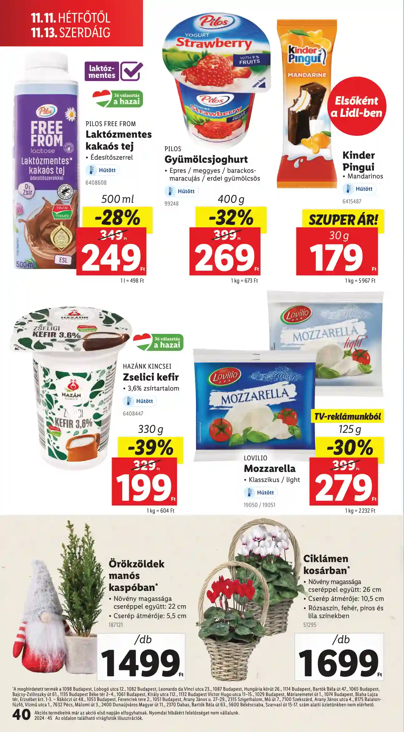 Lidl akciós újság 45. hét (Érvényes 11.07-től) (34 oldal)