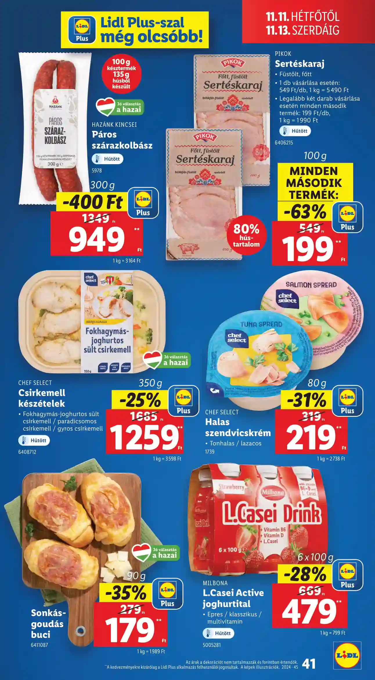 Lidl akciós újság 45. hét (Érvényes 11.07-től) (36 oldal)