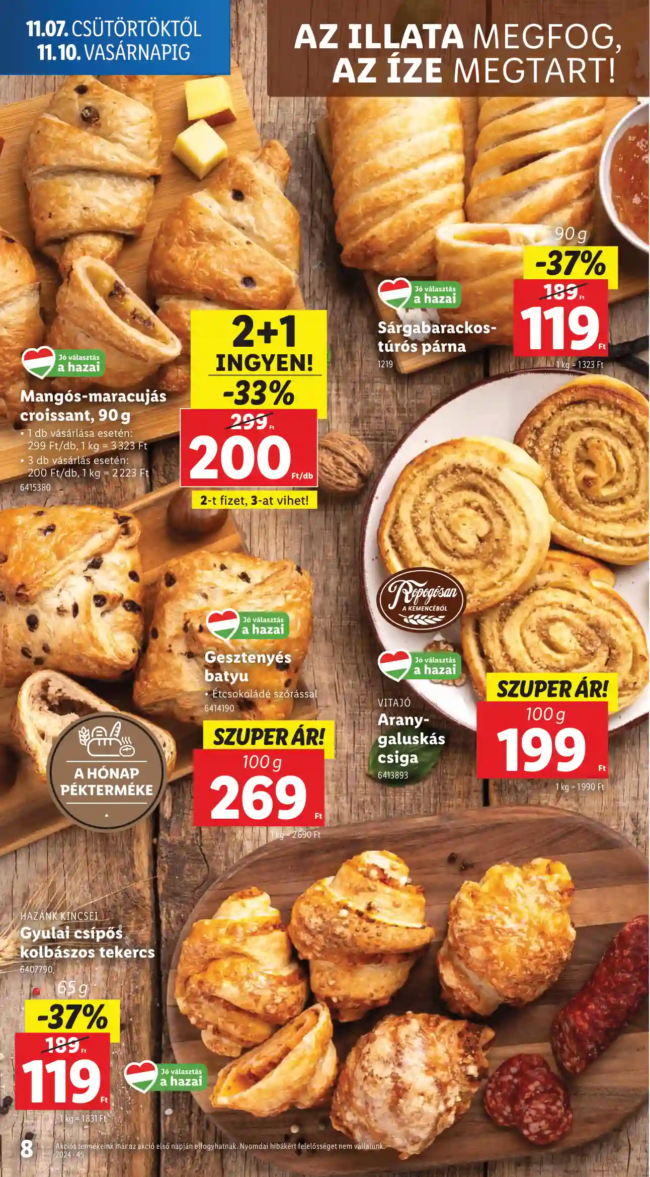Lidl akciós újság 45. hét (Érvényes 11.07-től) (40 oldal)