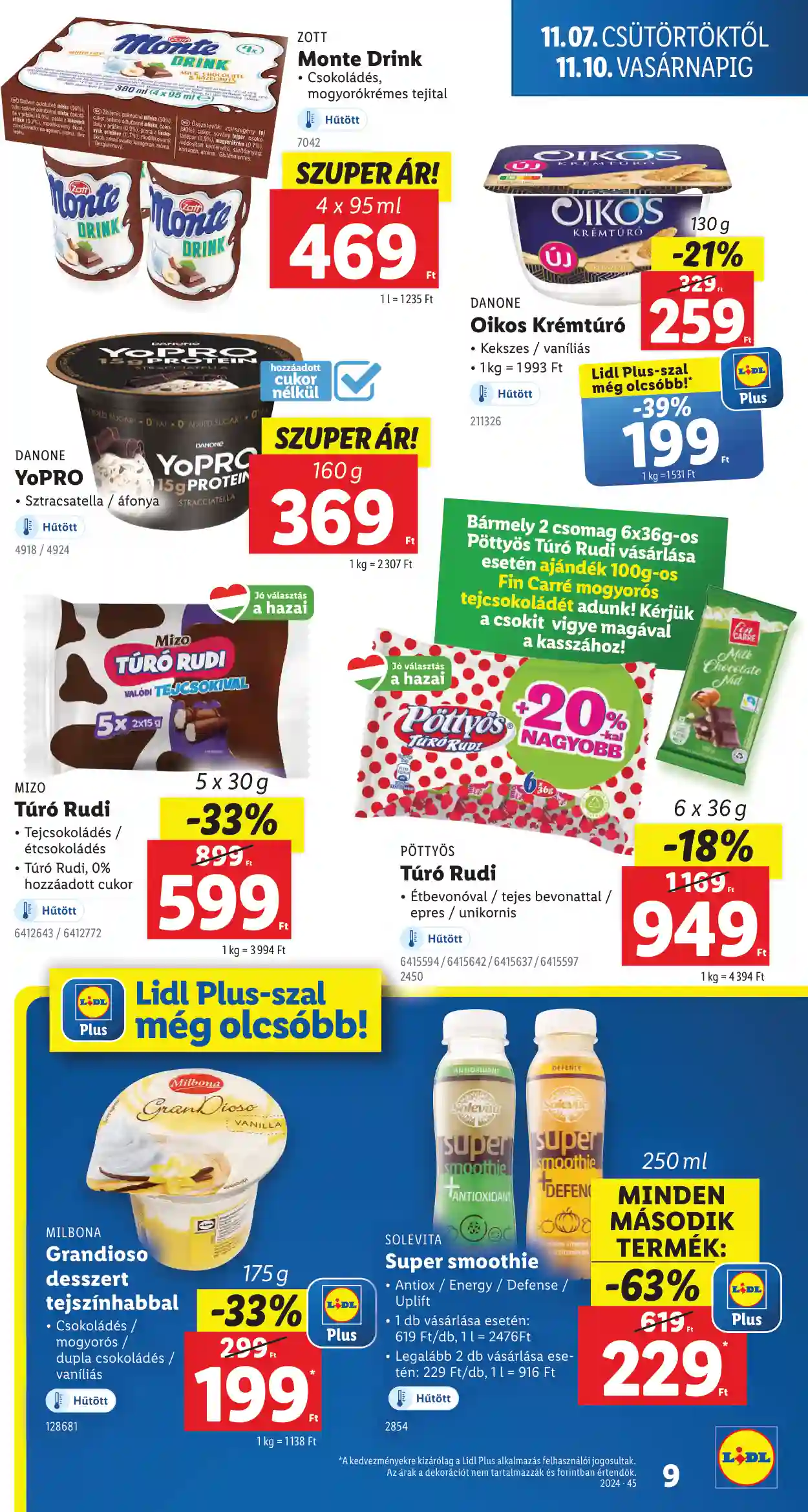Lidl akciós újság 45. hét (Érvényes 11.07-től) (41 oldal)