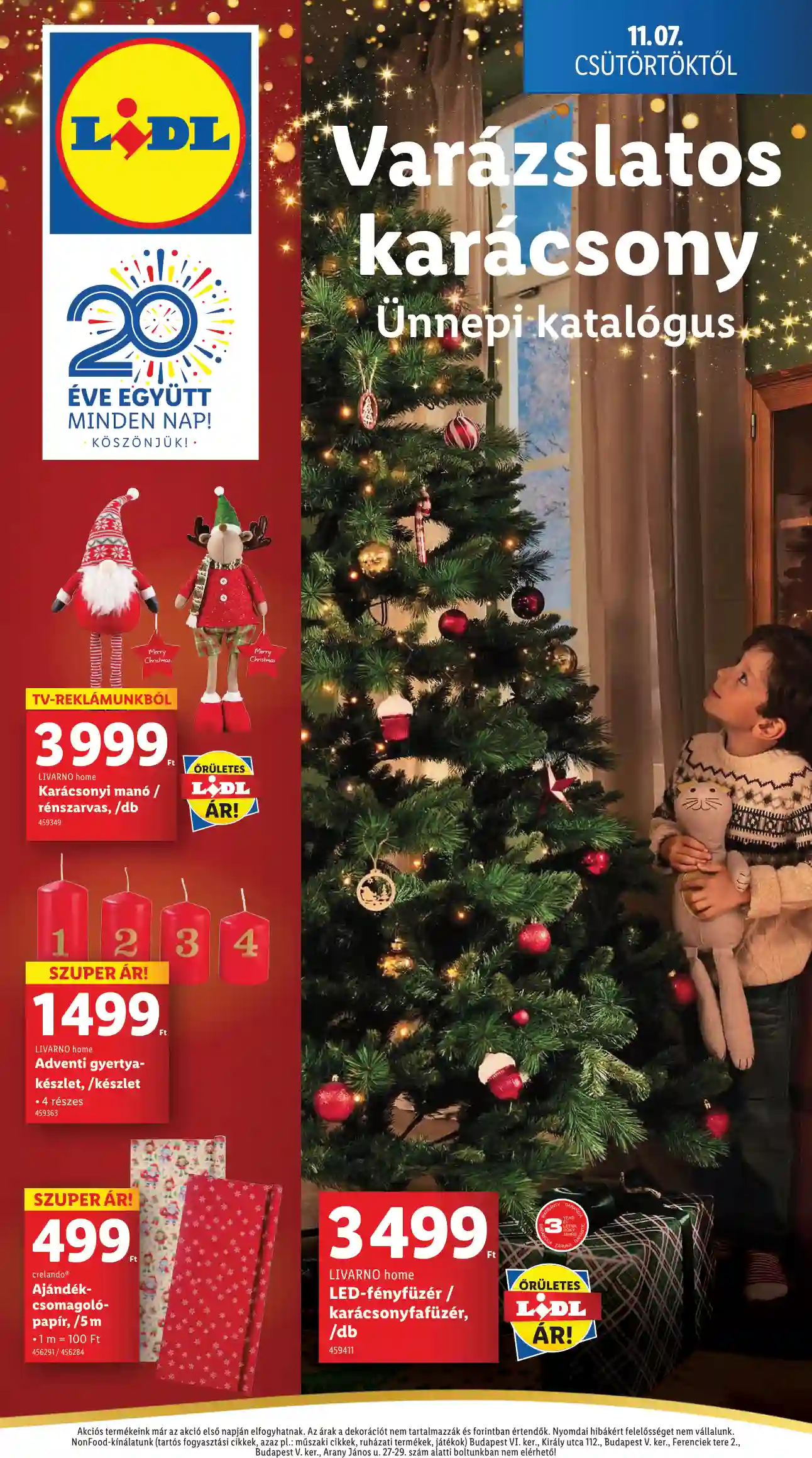 LIDL Érvényes 11.07-től 45.hét