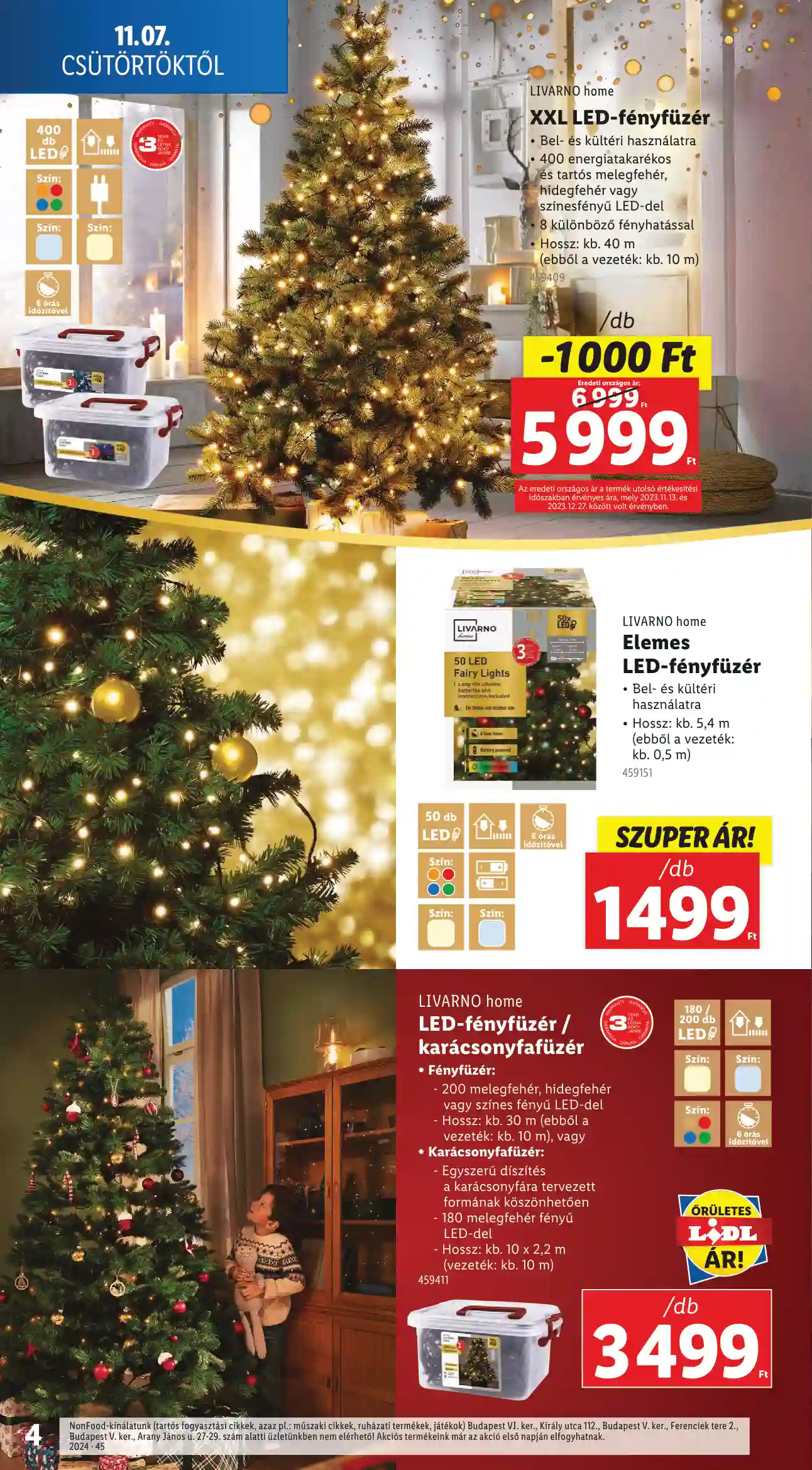 Lidl akciós újság 45. hét (Érvényes 11.07-től) (14 oldal)
