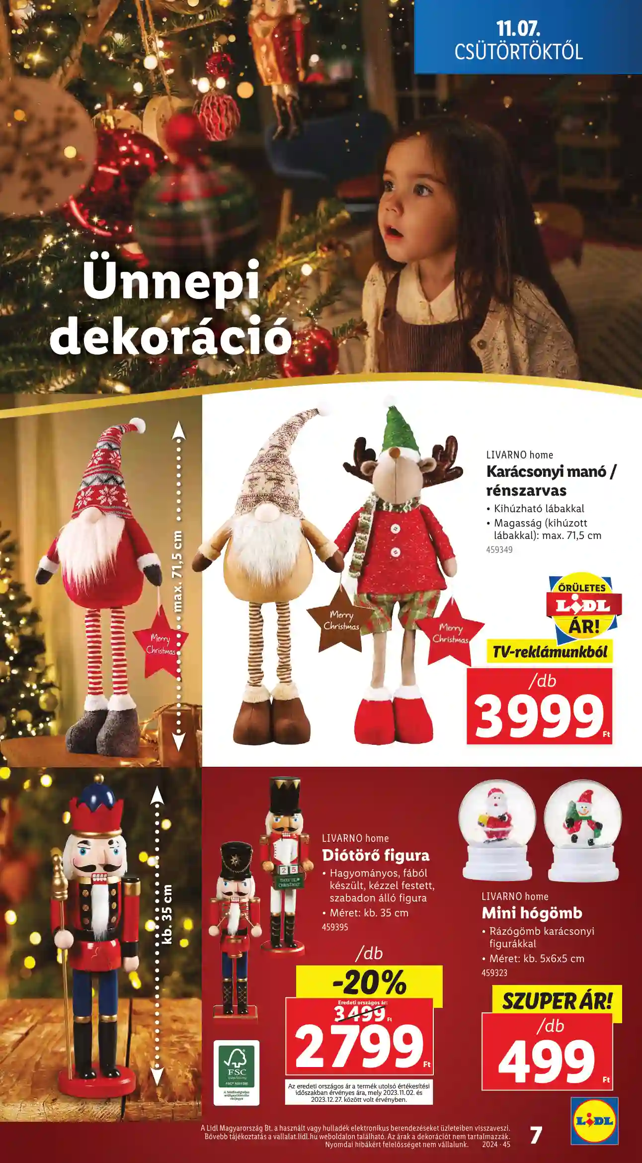 Lidl akciós újság 45. hét (Érvényes 11.07-től) (17 oldal)