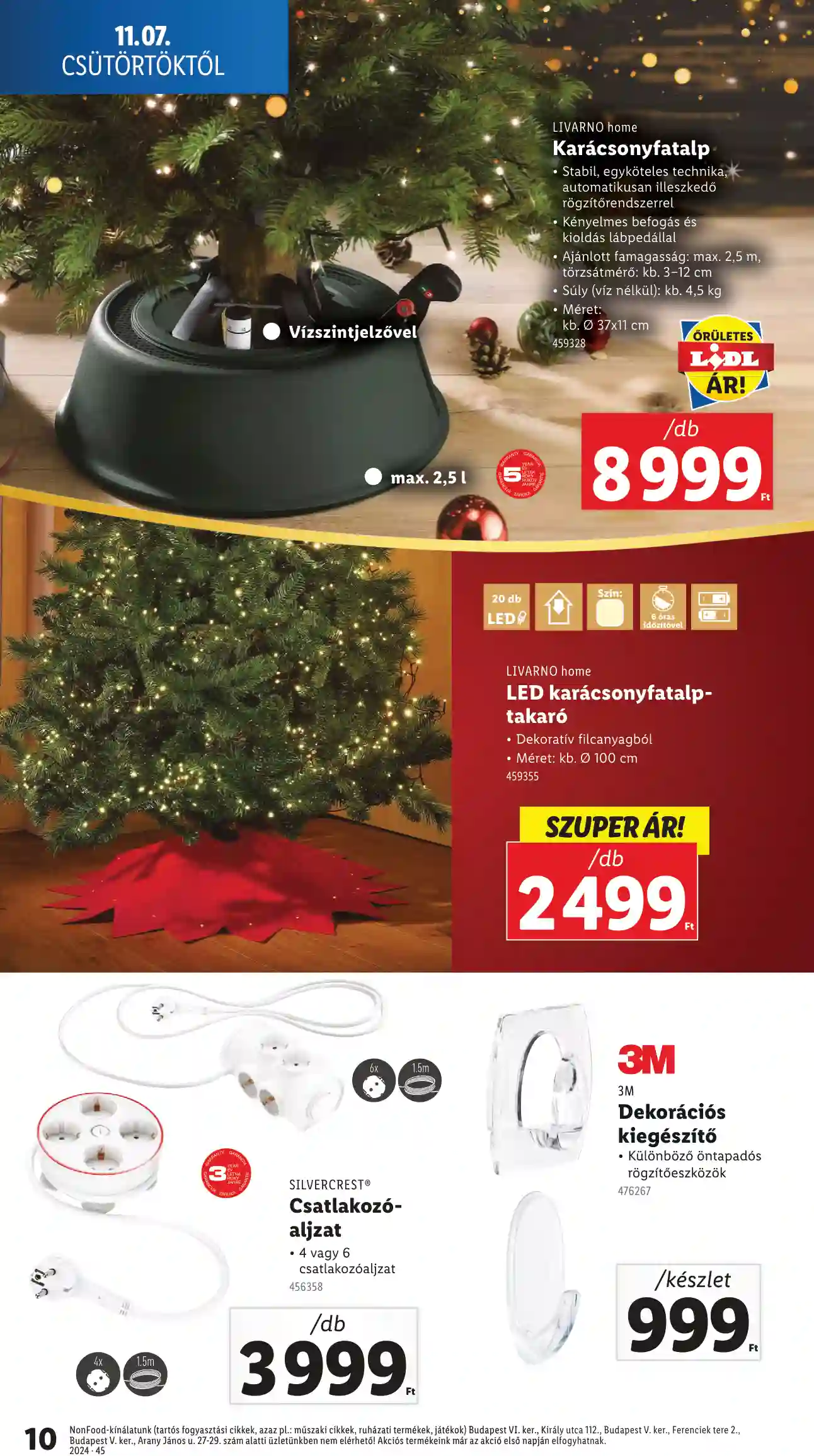 Lidl akciós újság 45. hét (Érvényes 11.07-től) (20 oldal)